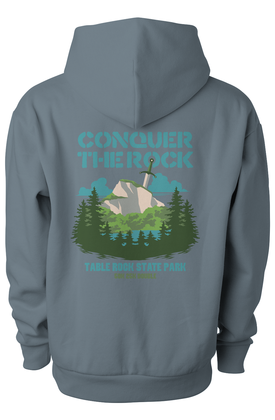 Conquer the Rock Heavyweight Pullover Hoodie