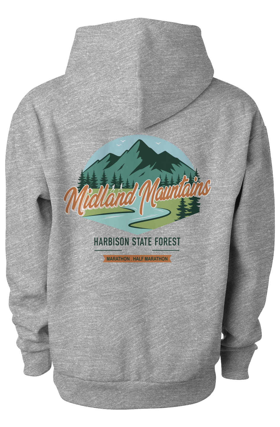 Midland Mountains Trail Series Midweight Pullover Hooded Sweatshirt