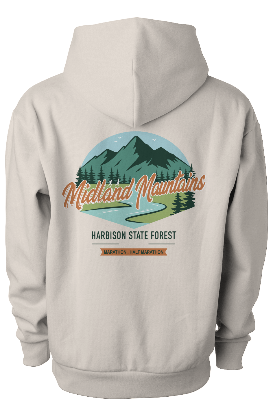 Midland Mountains Trail Series Midweight Pullover Hooded Sweatshirt