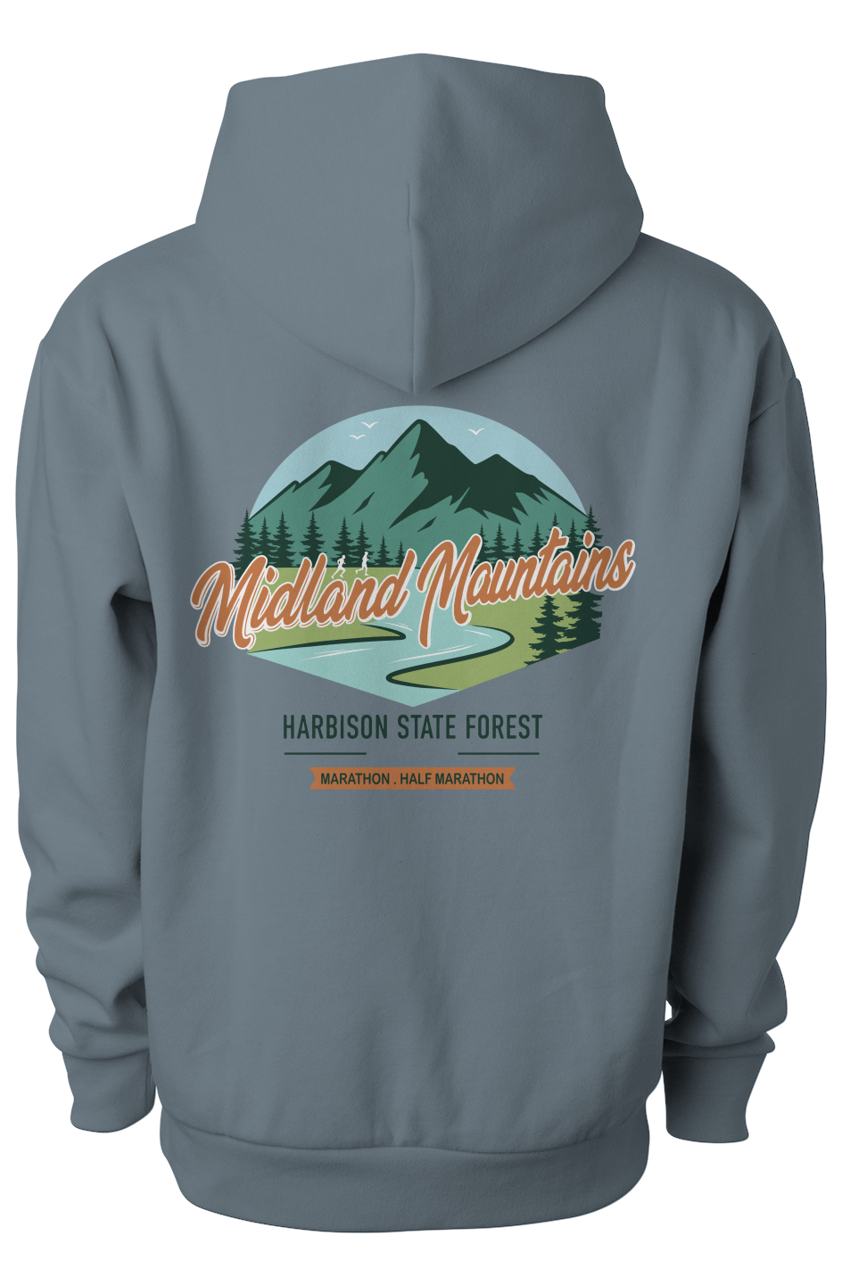 Midland Mountains Trail Series Midweight Pullover Hooded Sweatshirt