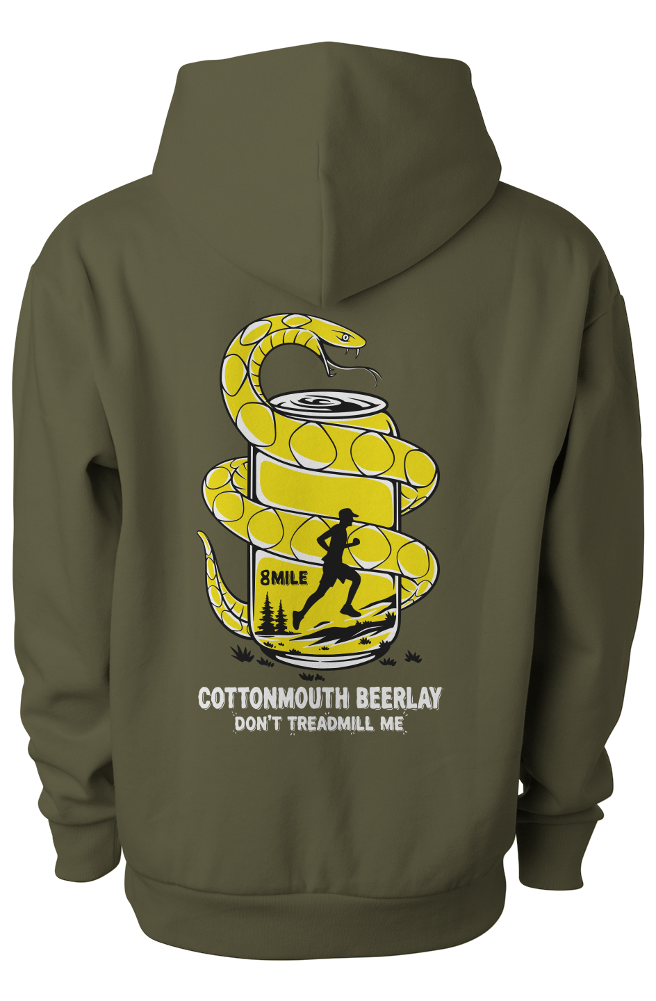 Cottonmouth Beer Relay Midweight Pullover Hooded Sweatshirt
