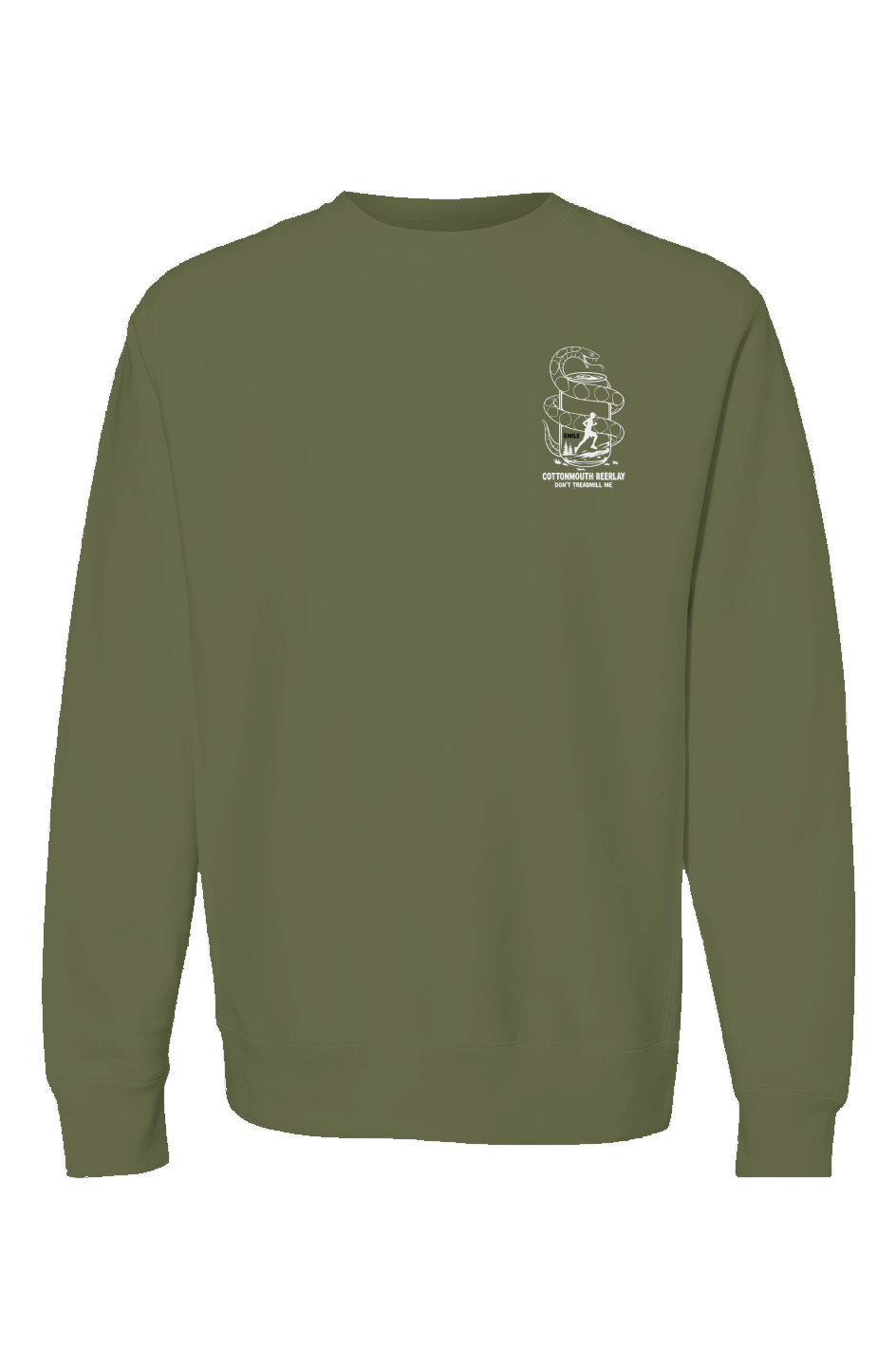 Cottonmouth Beer Relay Premium Heavyweight Cross Grain Crewneck