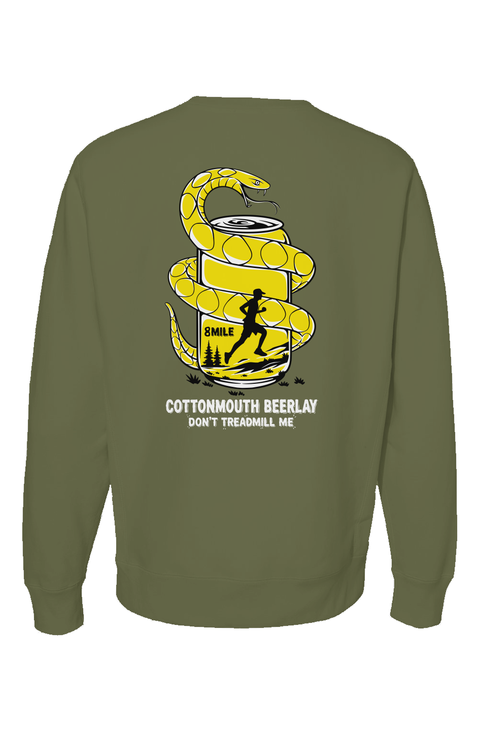 Cottonmouth Beer Relay Premium Heavyweight Cross Grain Crewneck
