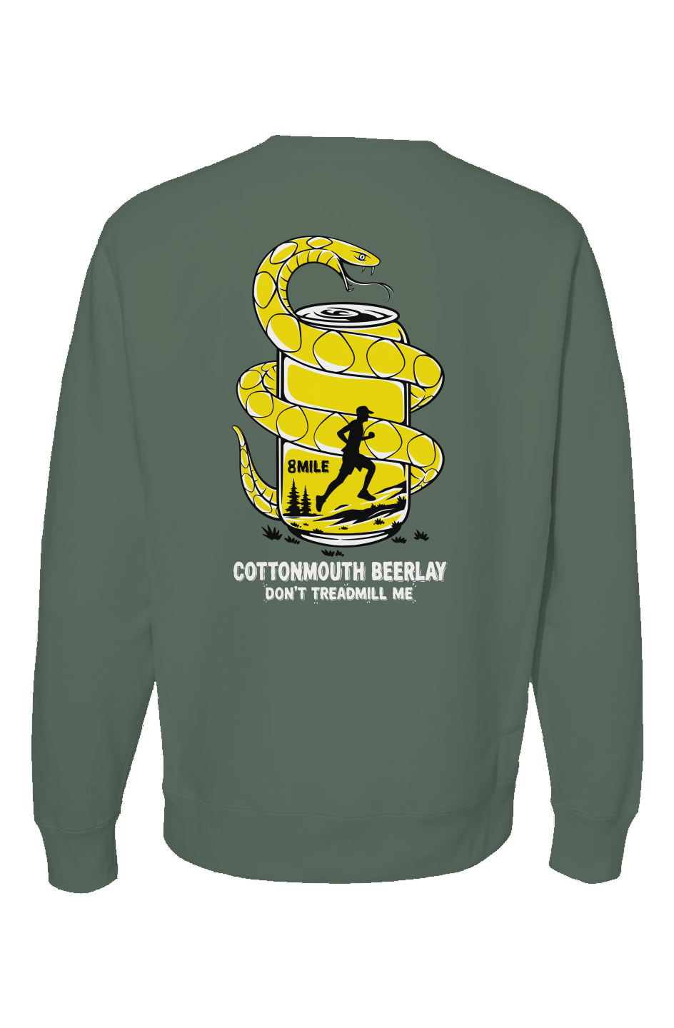 Cottonmouth Beer Relay Premium Heavyweight Cross Grain Crewneck