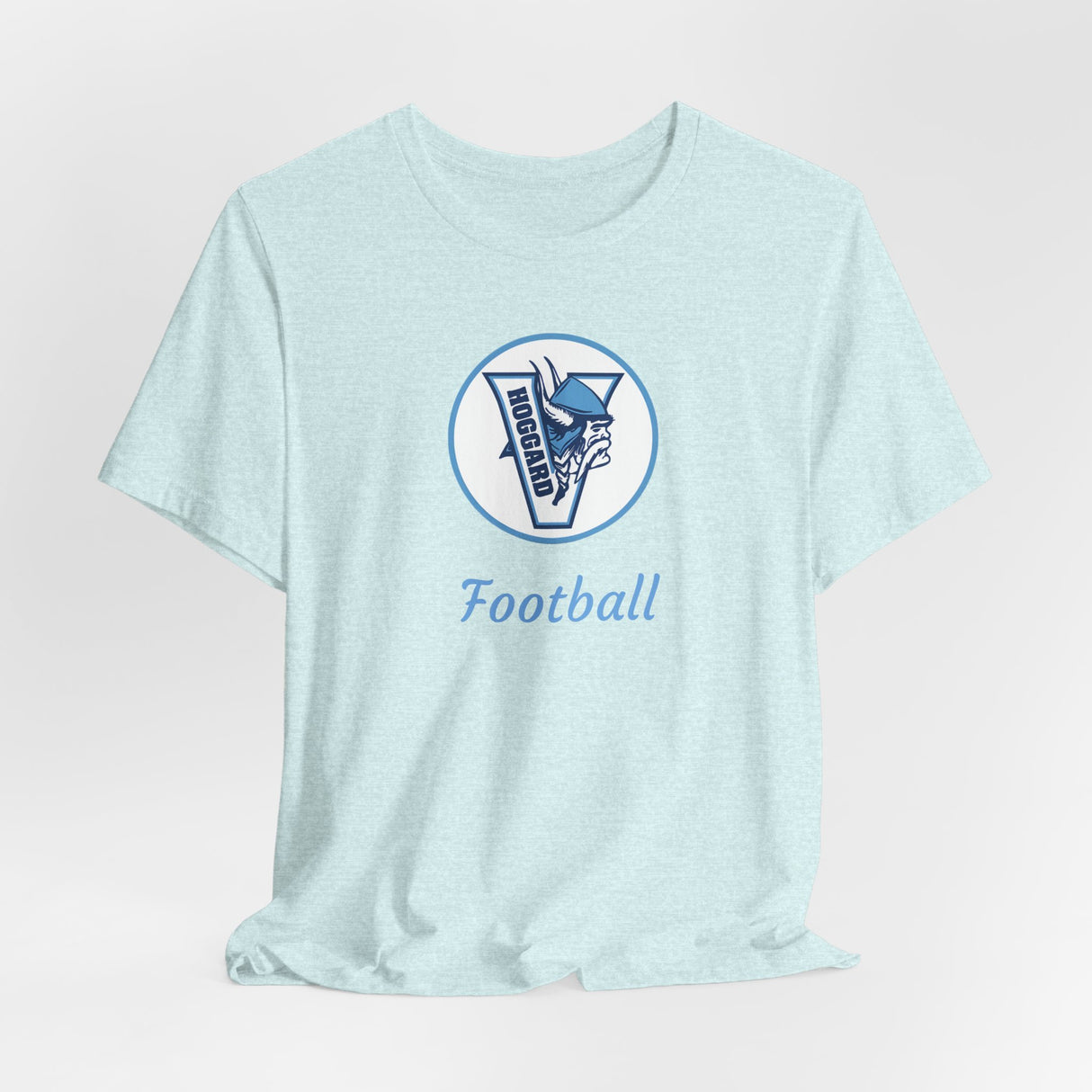 Hoggard Vikings Football Unisex Heathered Tee