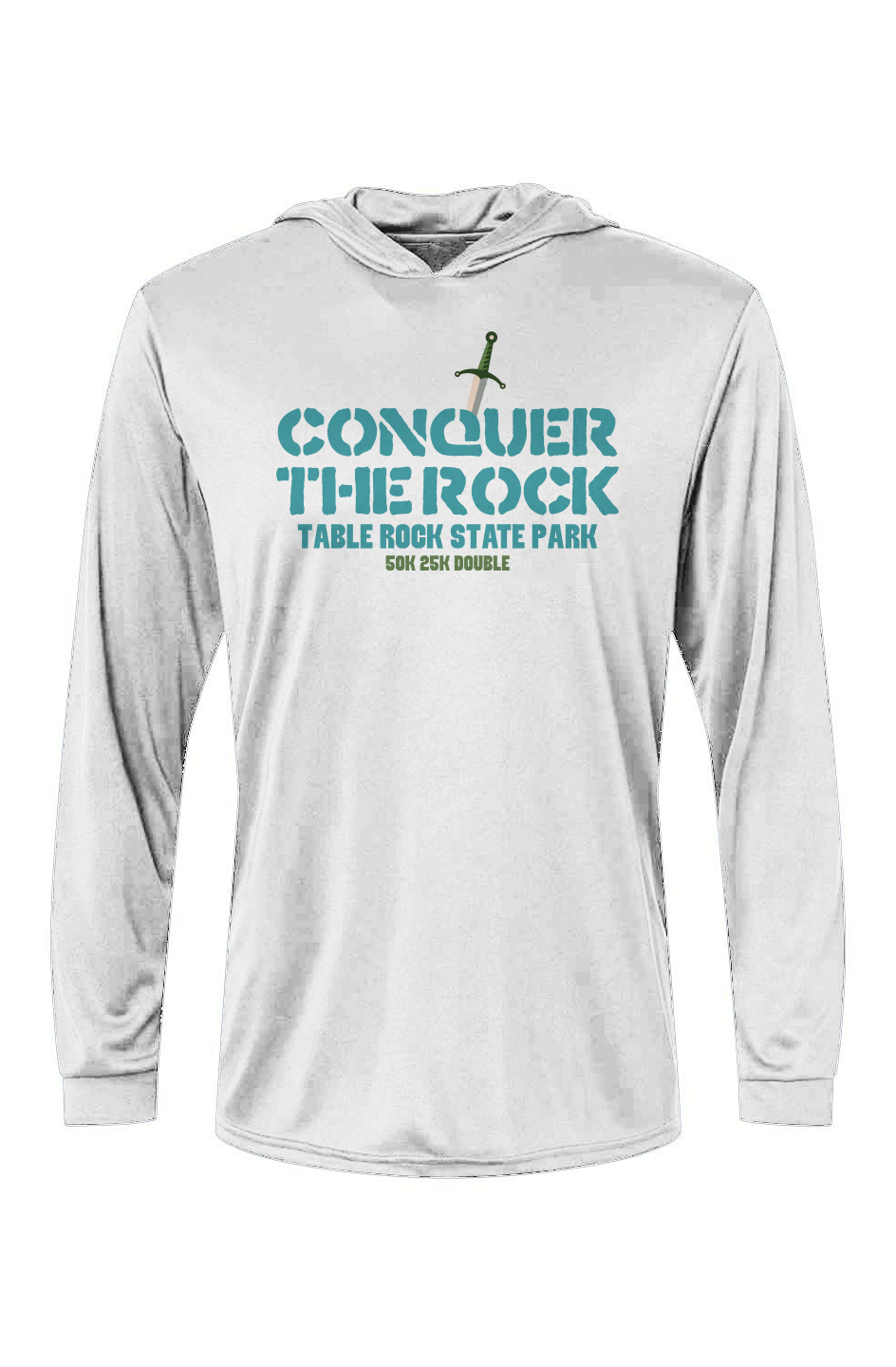 Conquer the Rock Bahama Hooded L/S Performance Tee