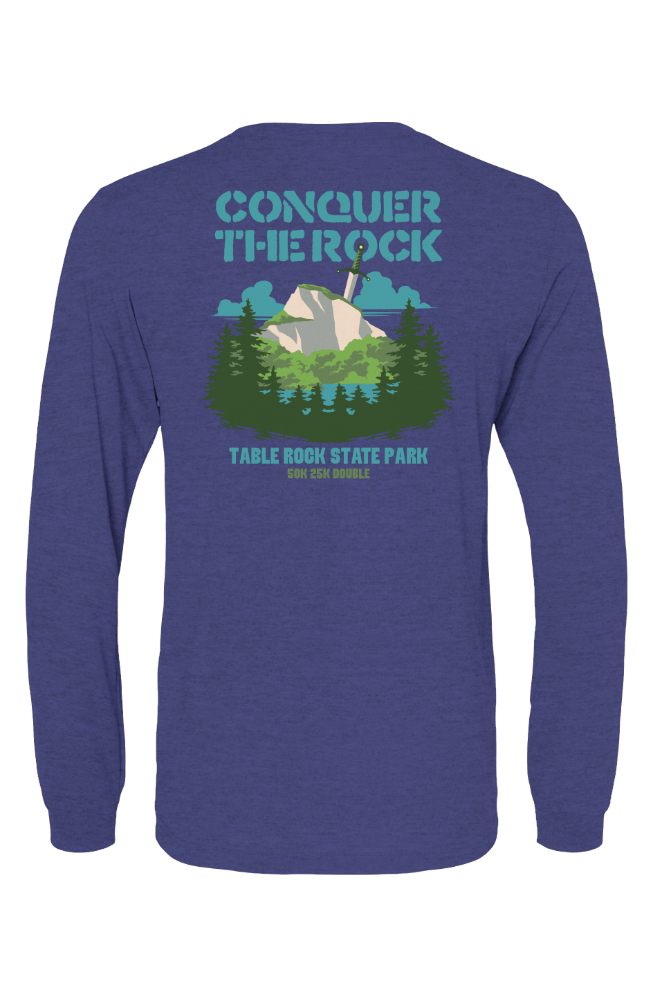 Conquer the Rock Triblend L/S Tee