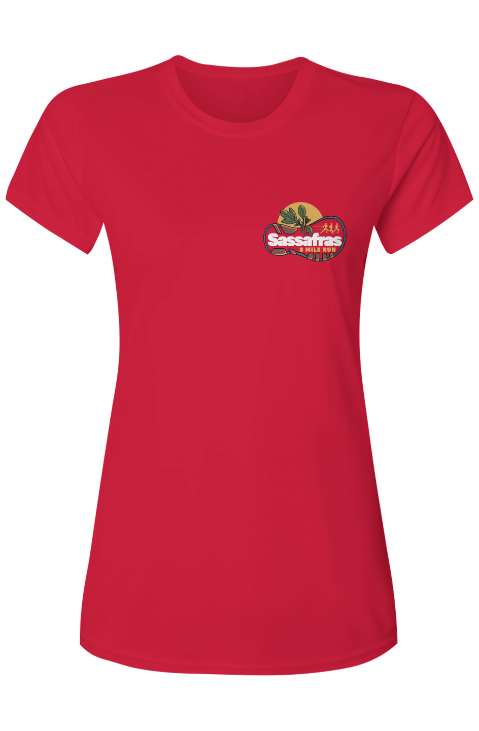 Sassafras 8 Mile Road Race Islander Performance Tee