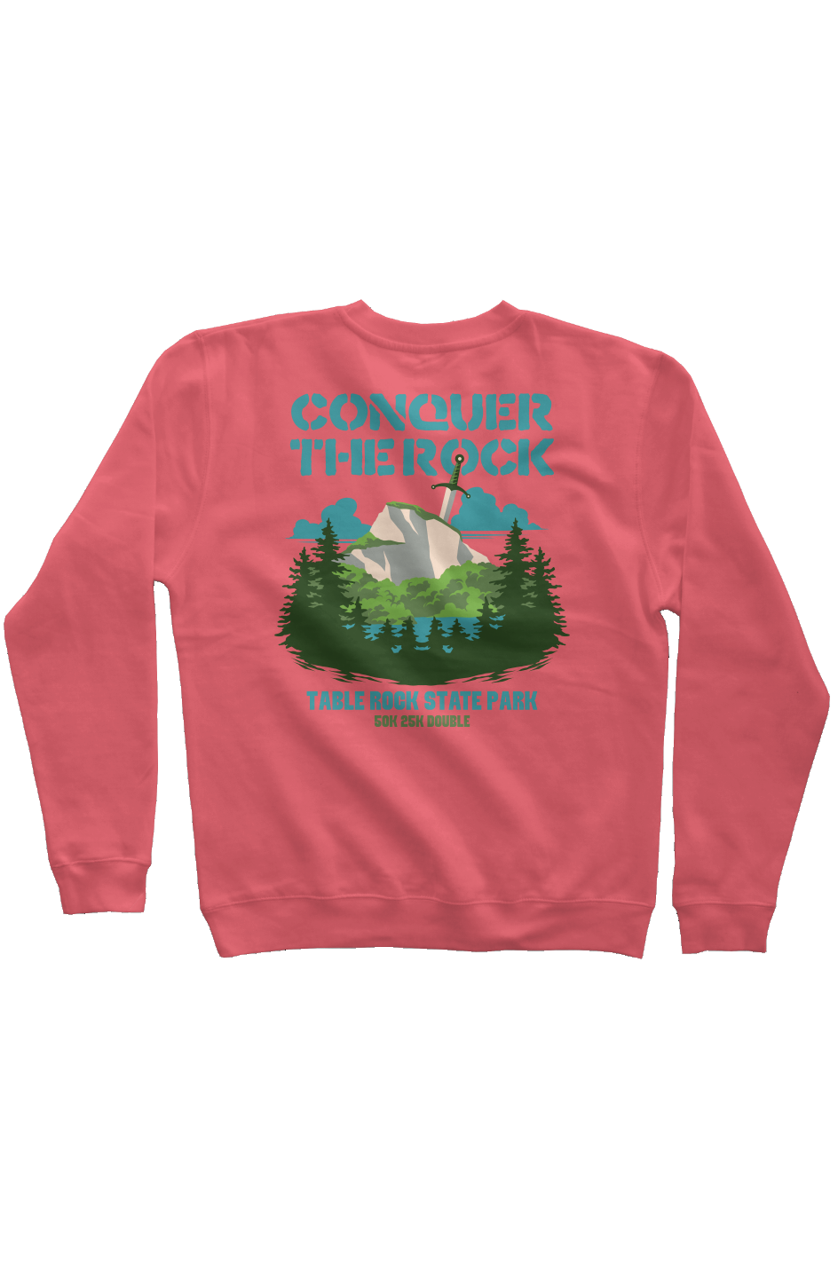 Conquer the Rock Pigment Dyed Crew Neck