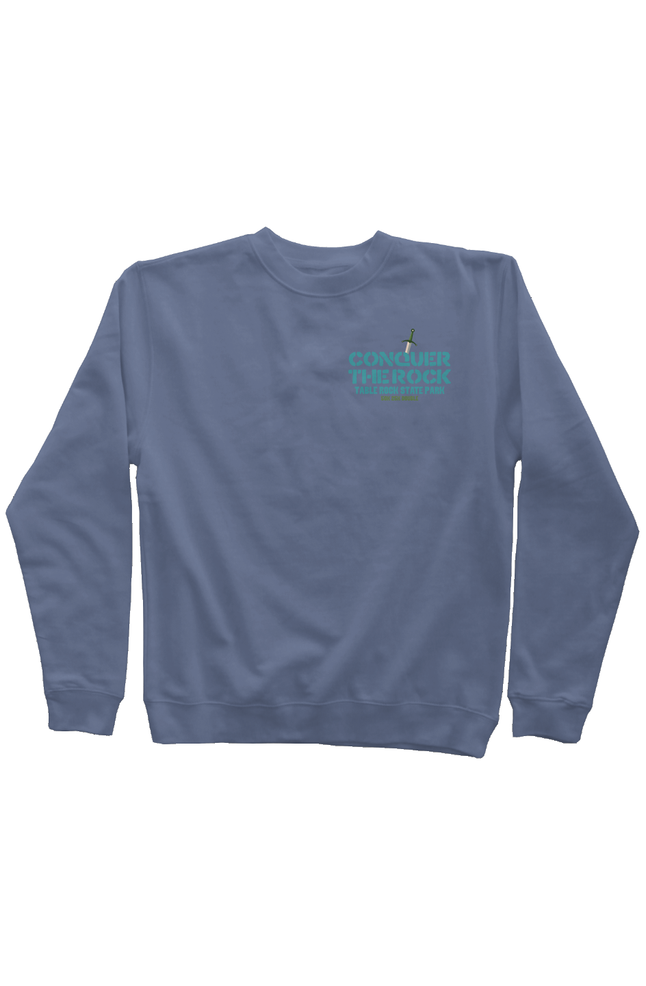Conquer the Rock Pigment Dyed Crew Neck