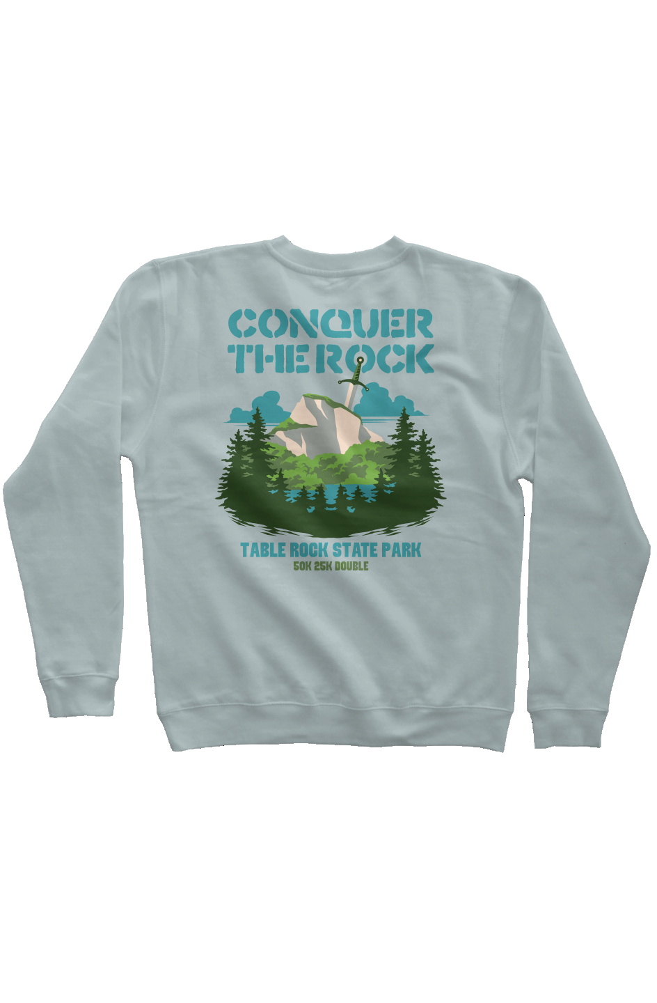 Conquer the Rock Pigment Dyed Crew Neck