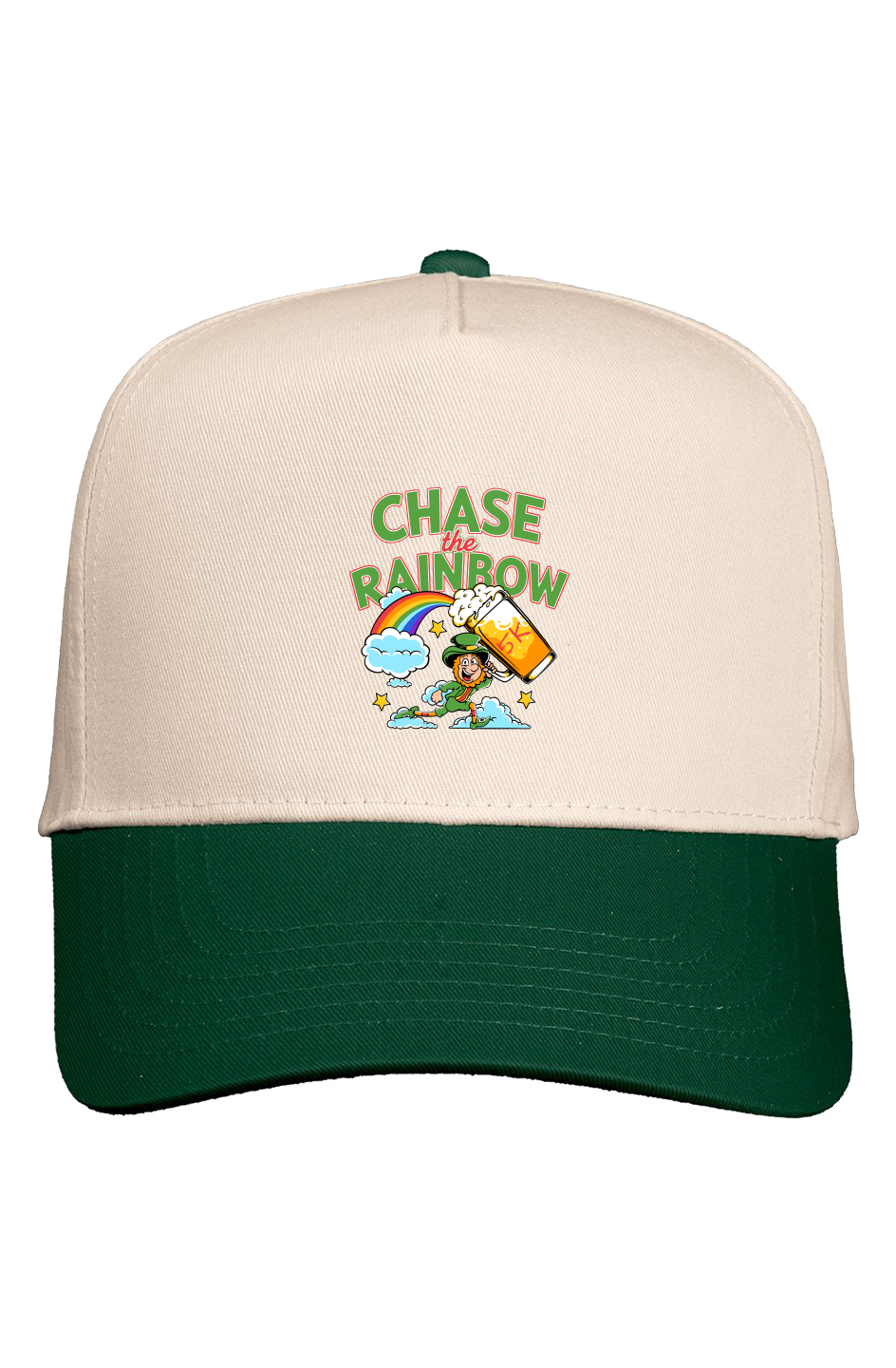 Chase the Rainbow Five Panel Two Tone Cap
