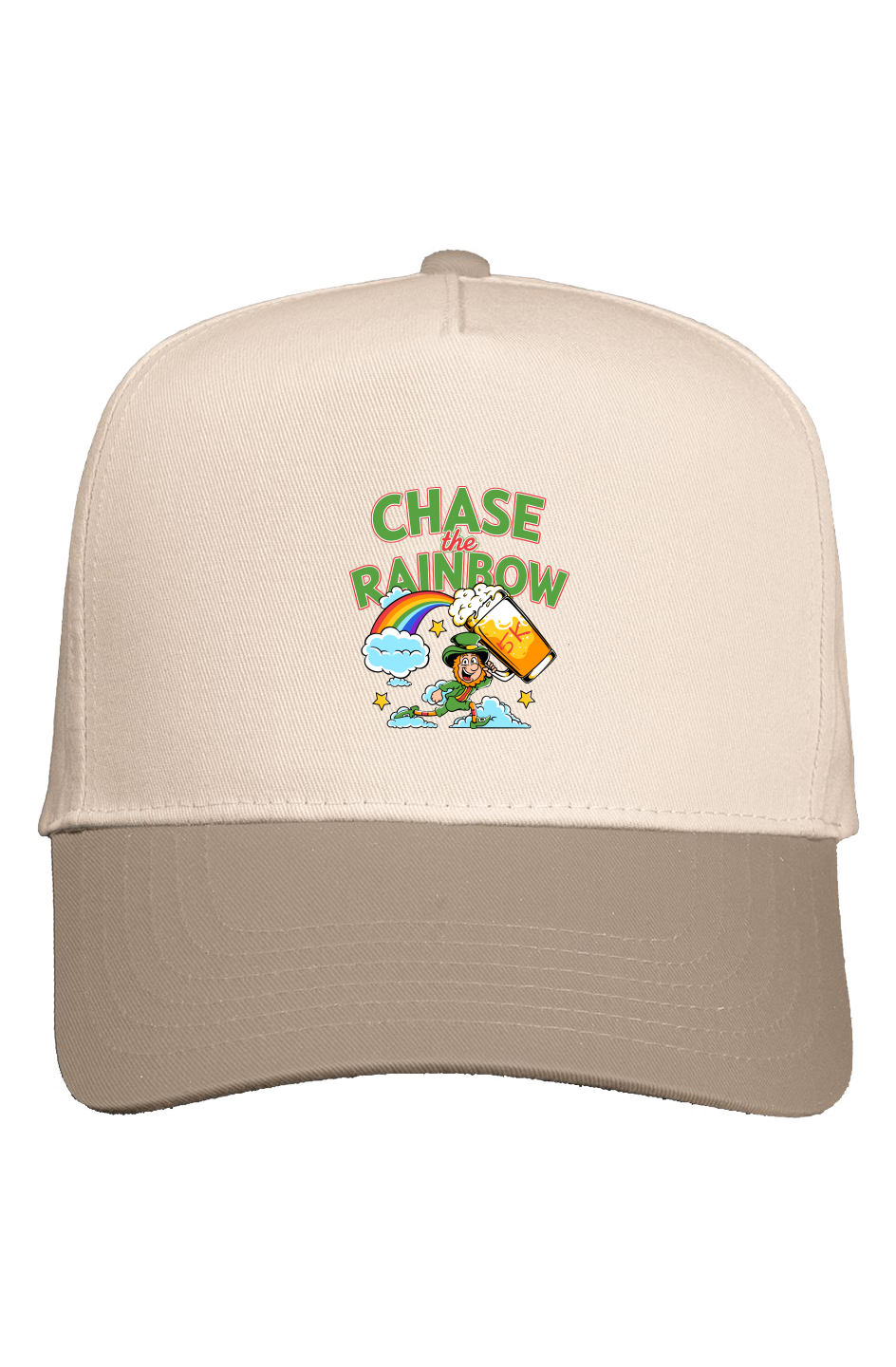 Chase the Rainbow Five Panel Two Tone Cap
