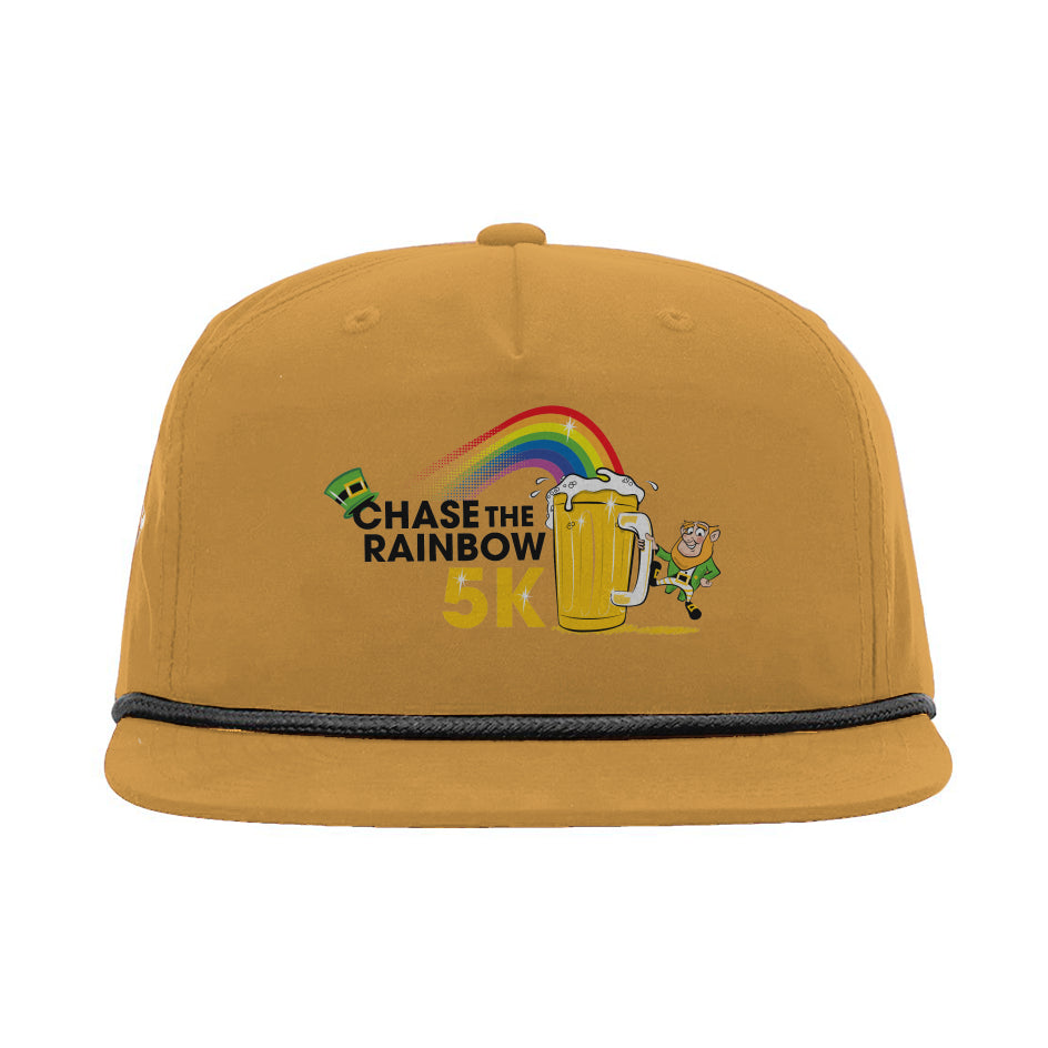 Chase the Rainbow 5K Rope Hat