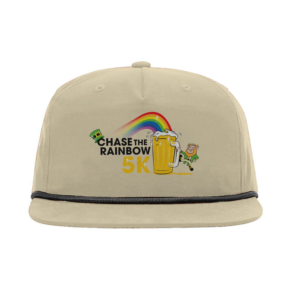 Chase the Rainbow 5K Rope Hat