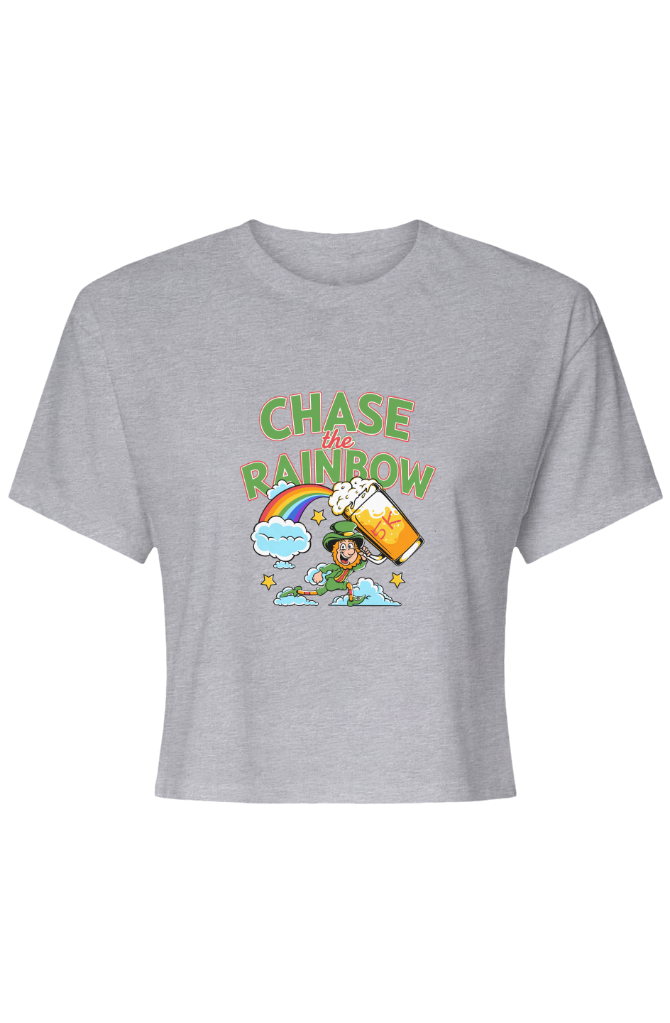 Chase the Rainbow 5K Ladies' Crop Top