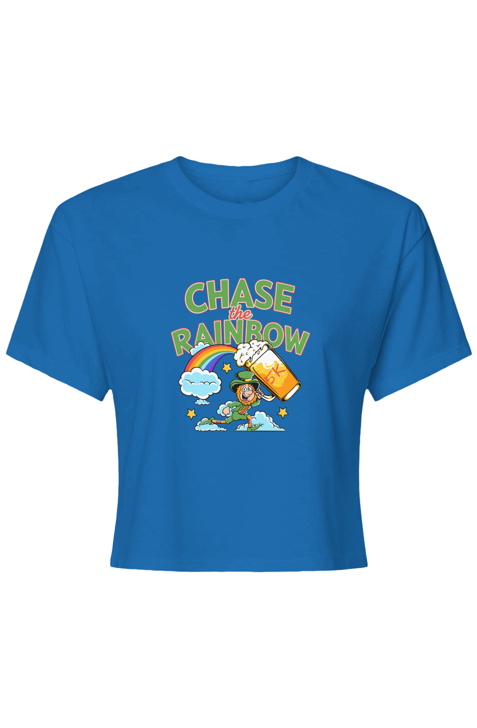 Chase the Rainbow 5K Ladies' Crop Top