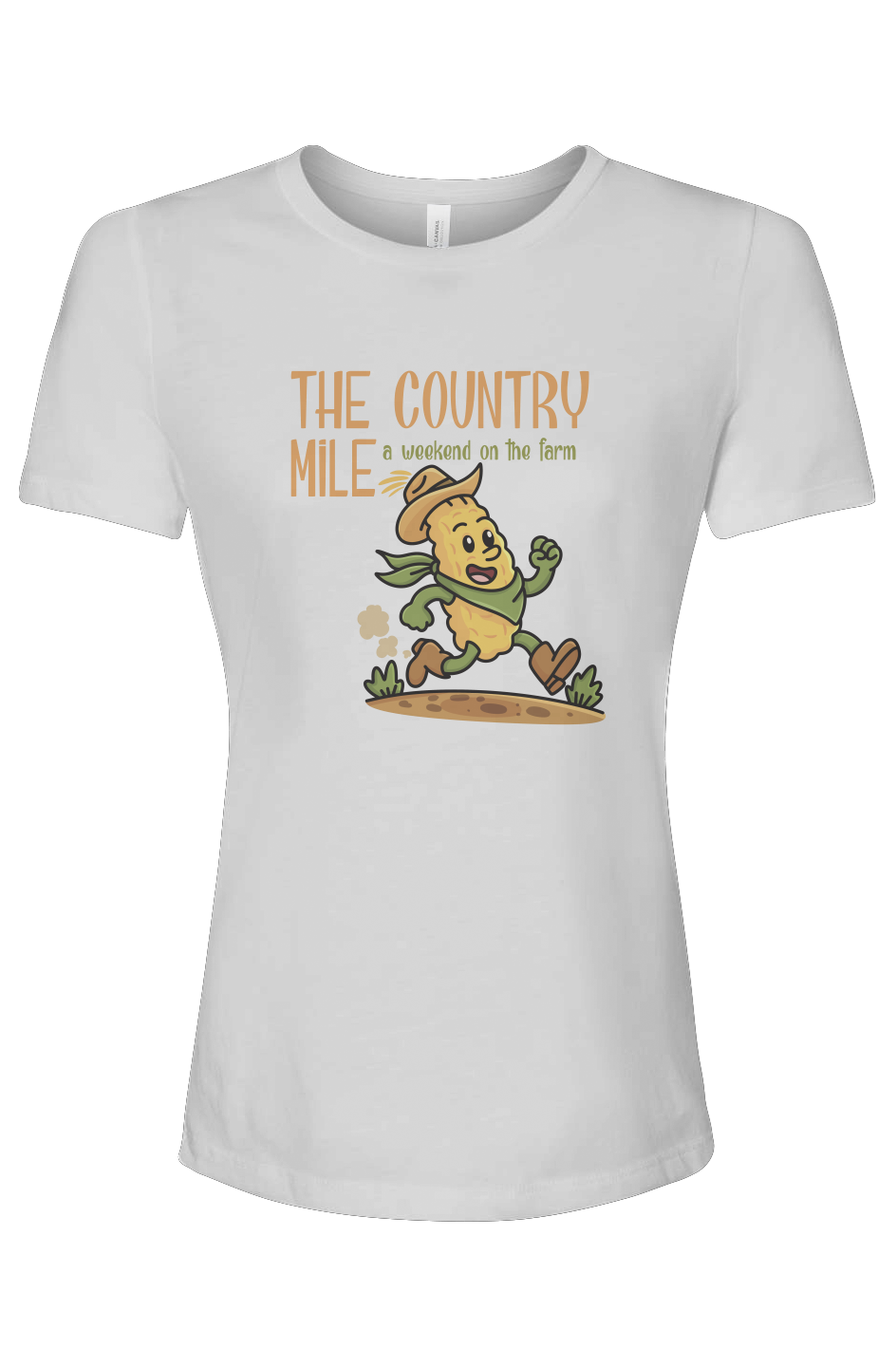 The Country Mile Ladies' Relaxed Fit Triblend Tee