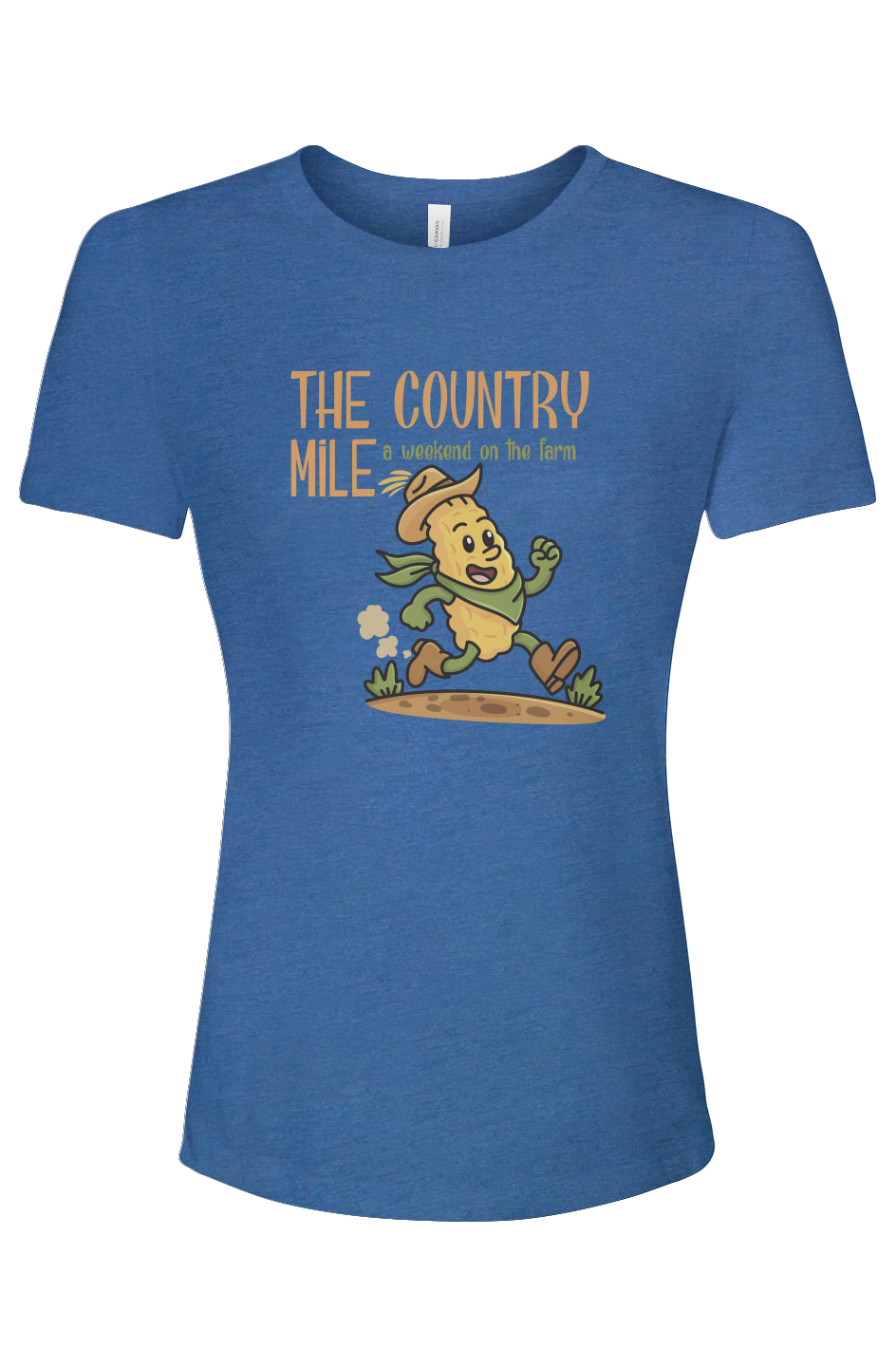 The Country Mile Ladies' Relaxed Fit Triblend Tee