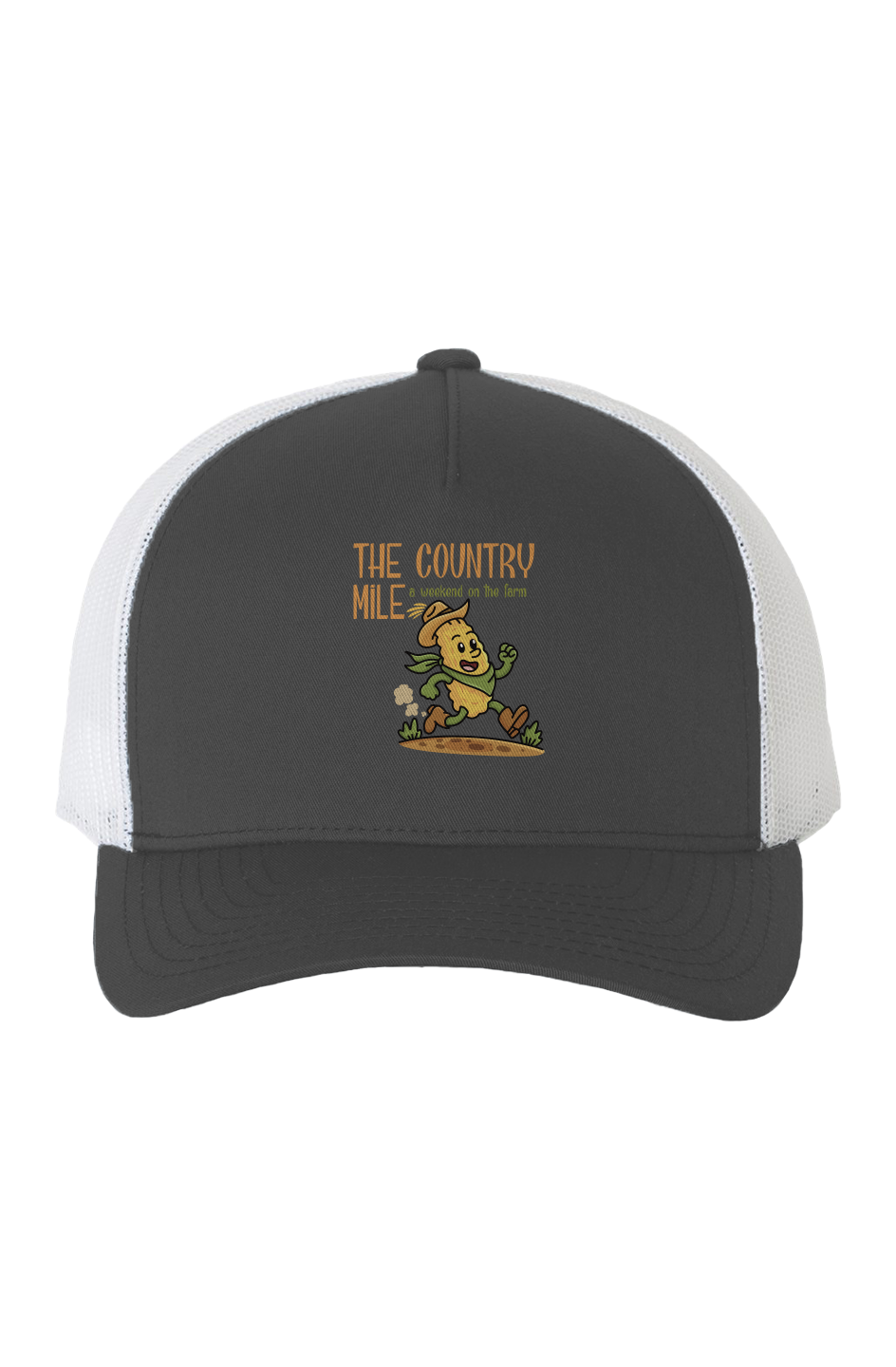 The Country Mile Five-Panel Retro Trucker Cap