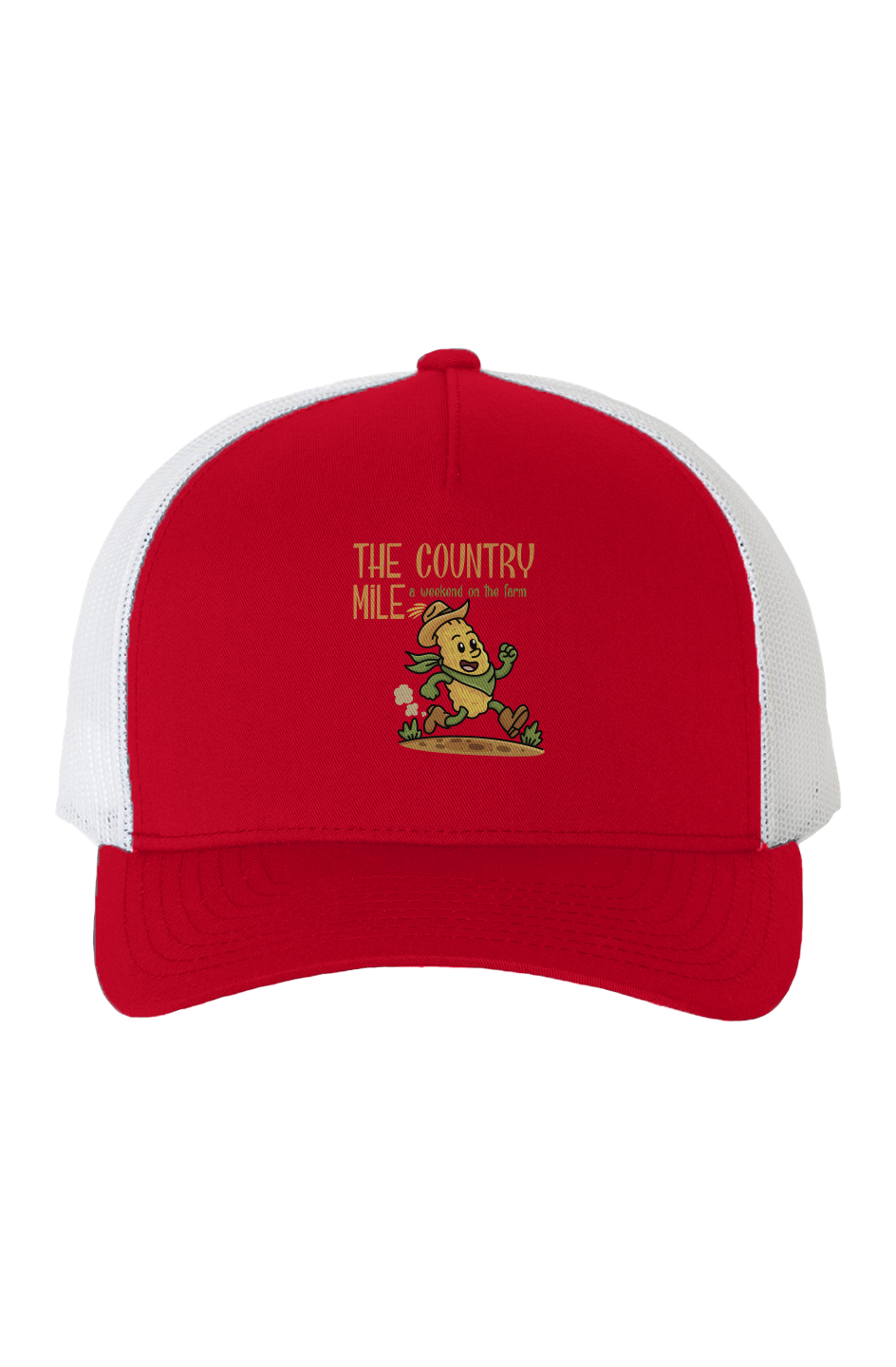 The Country Mile Five-Panel Retro Trucker Cap