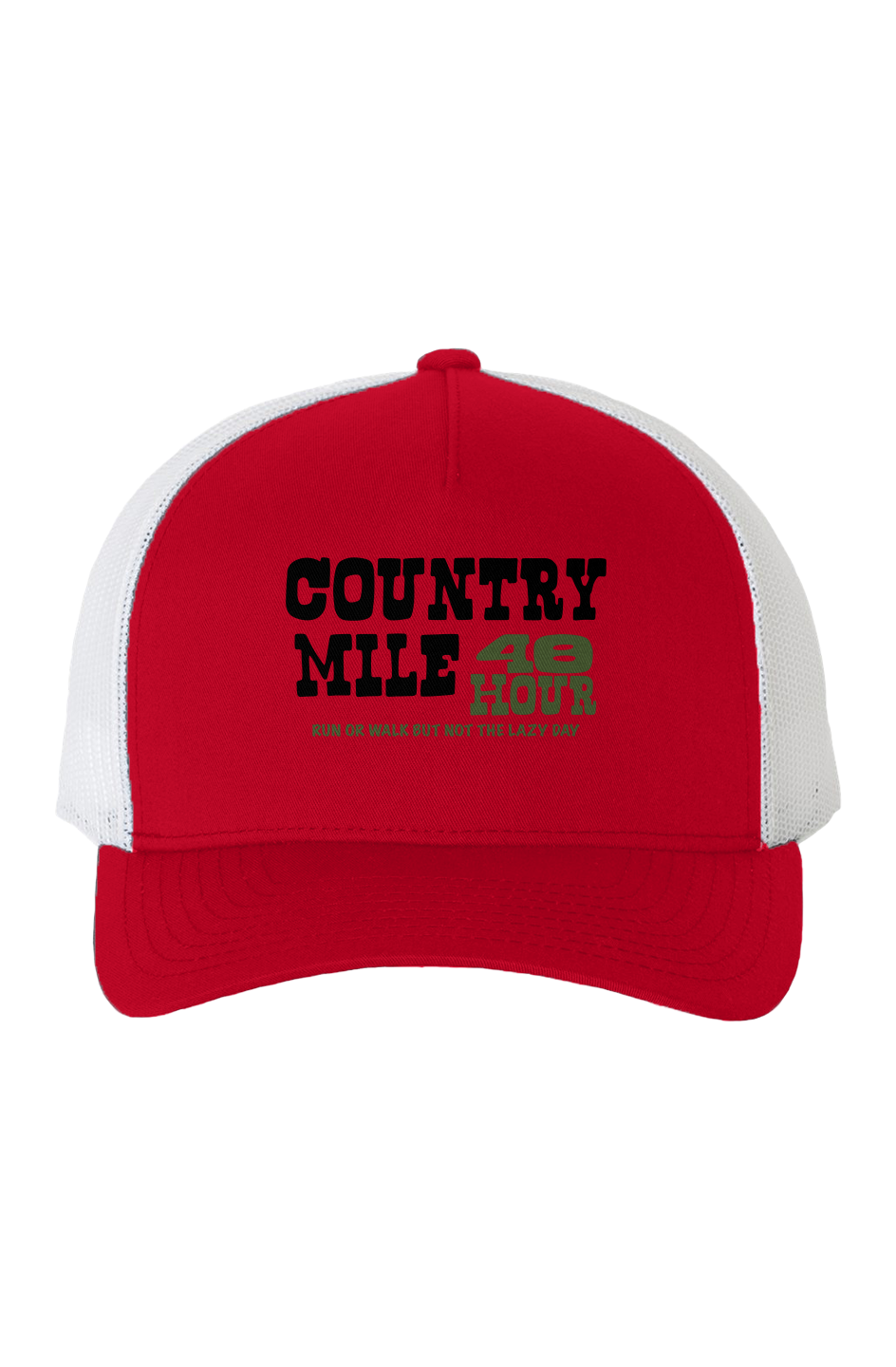 The Country Mile Five-Panel Retro Trucker Cap