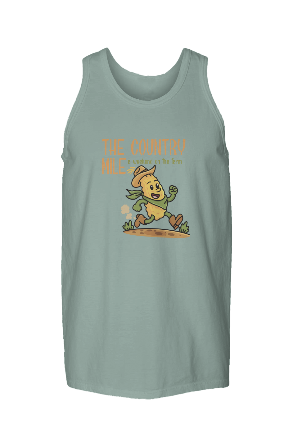 The Country Mile Garment Dyed Unisex Tank Top
