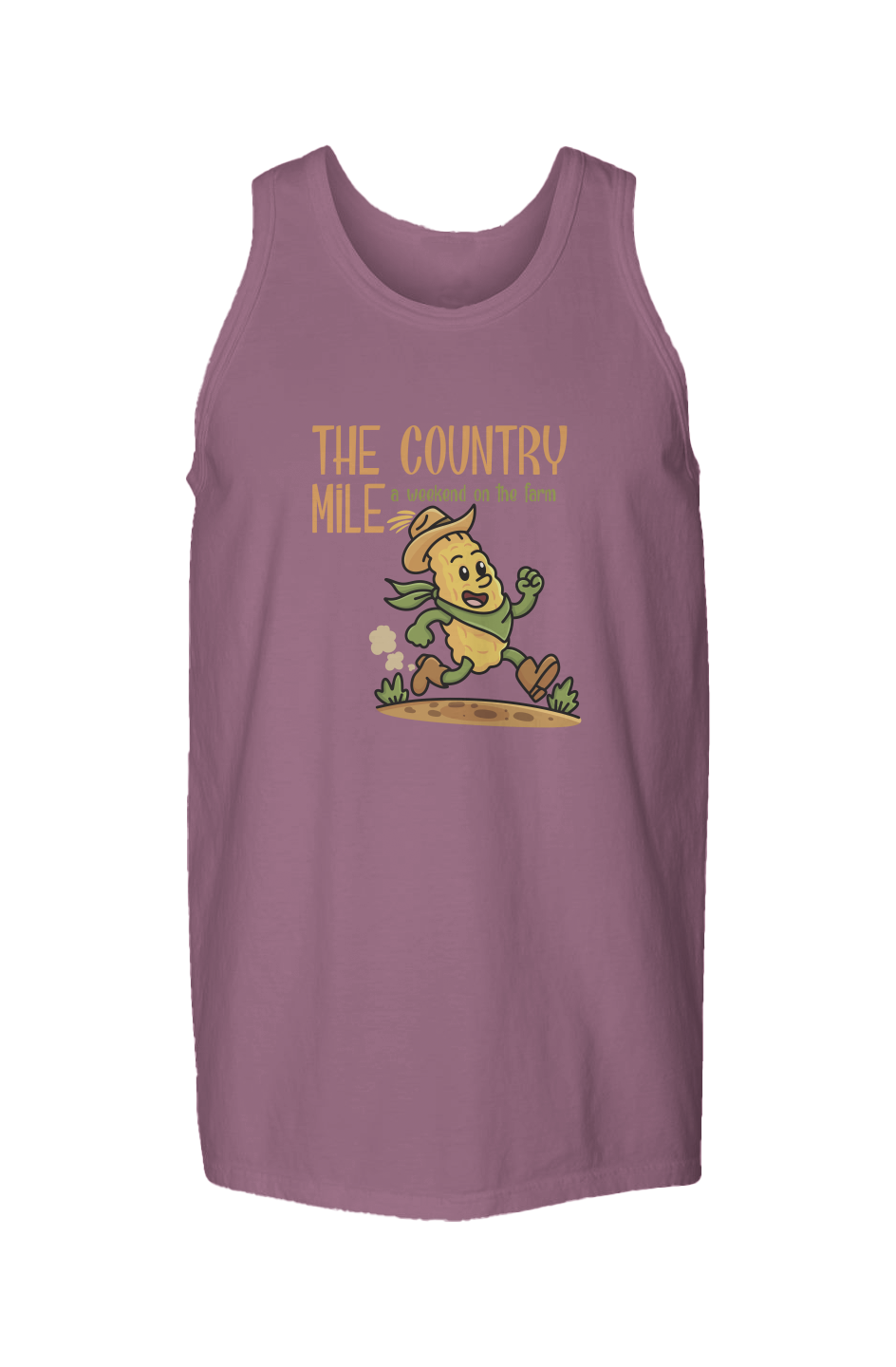 The Country Mile Garment Dyed Unisex Tank Top