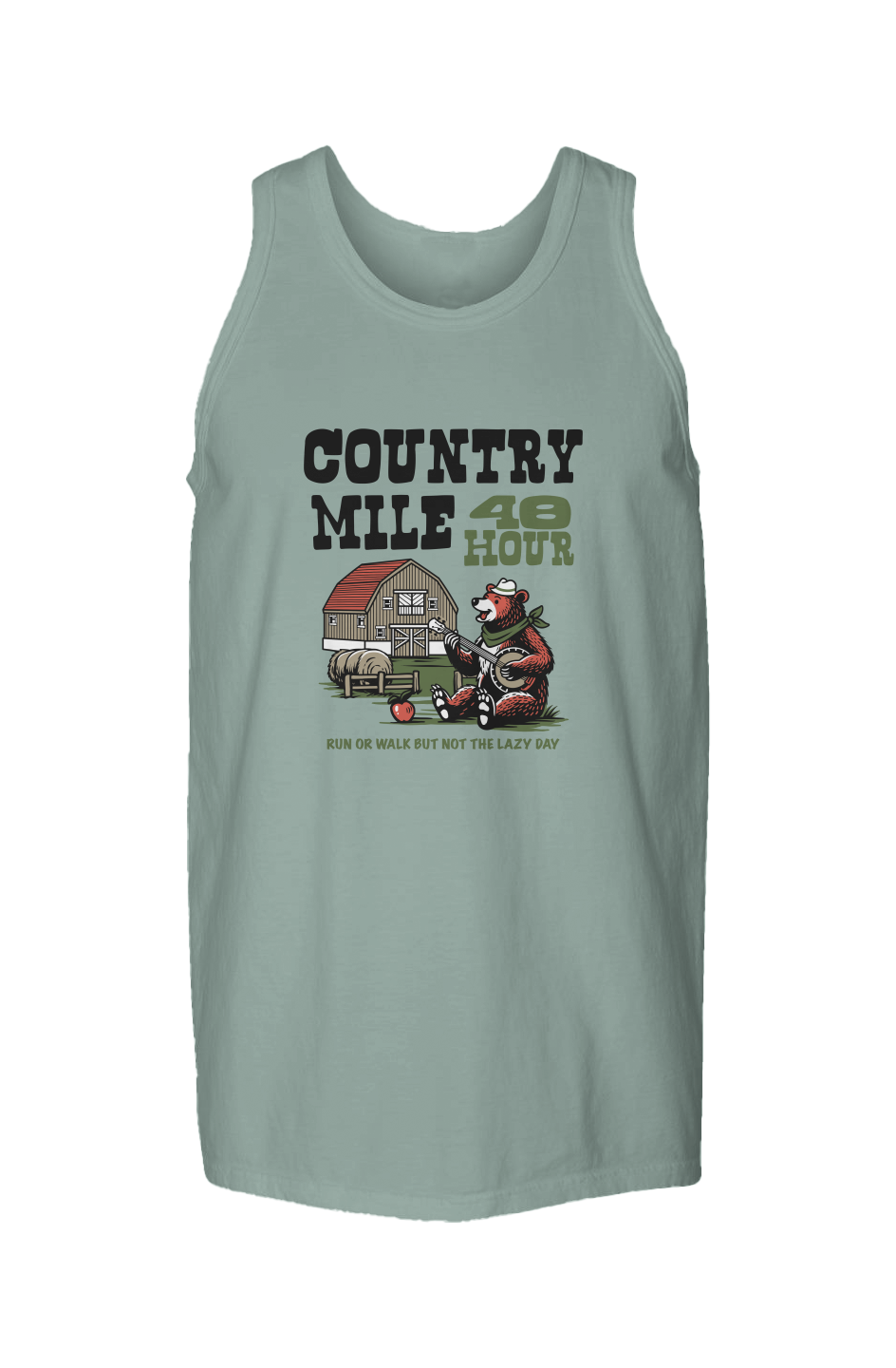 The Country Mile Garment Dyed Unisex Tank Top