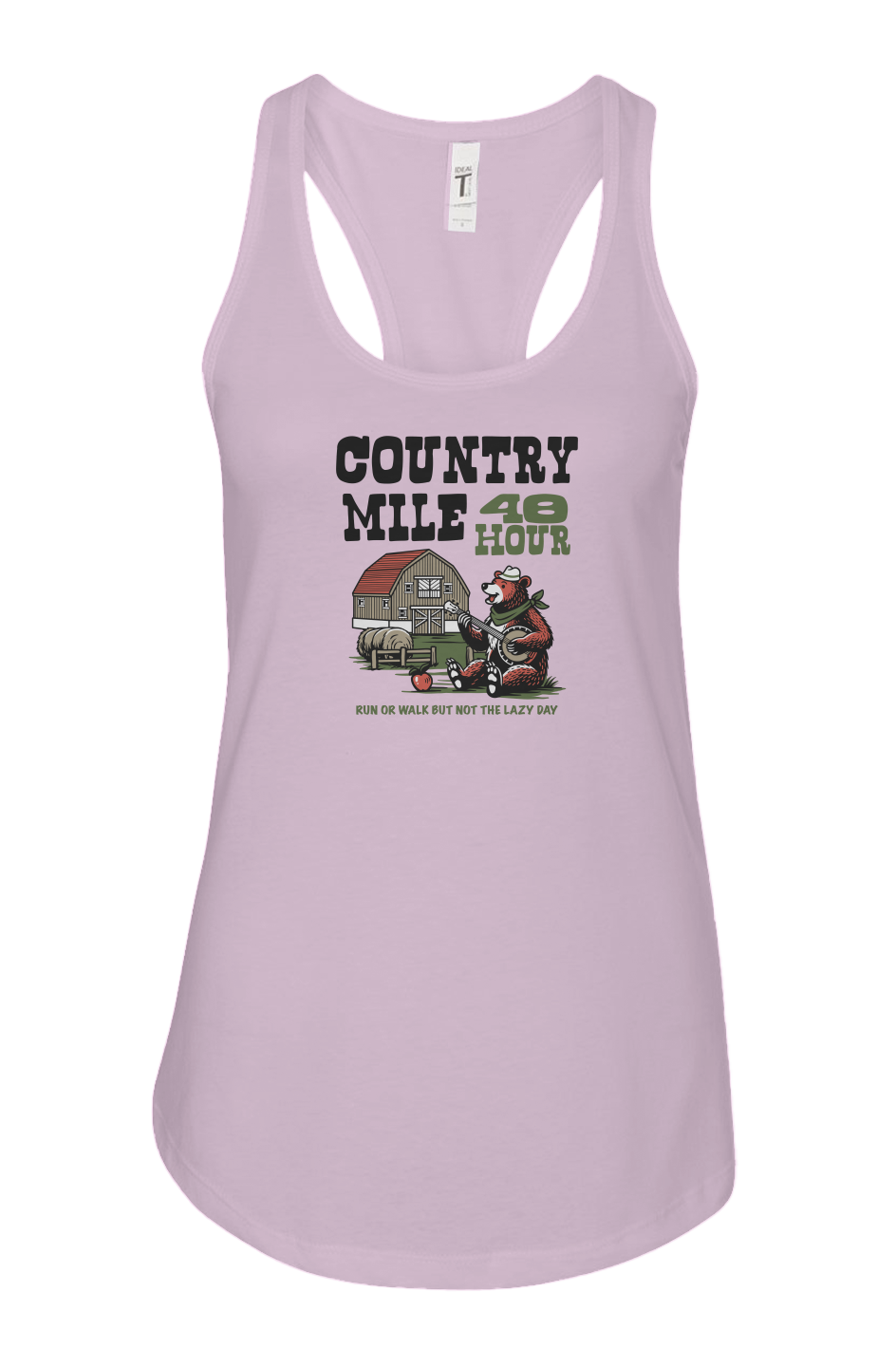 The Country Mile Ladies' Racerback Tank