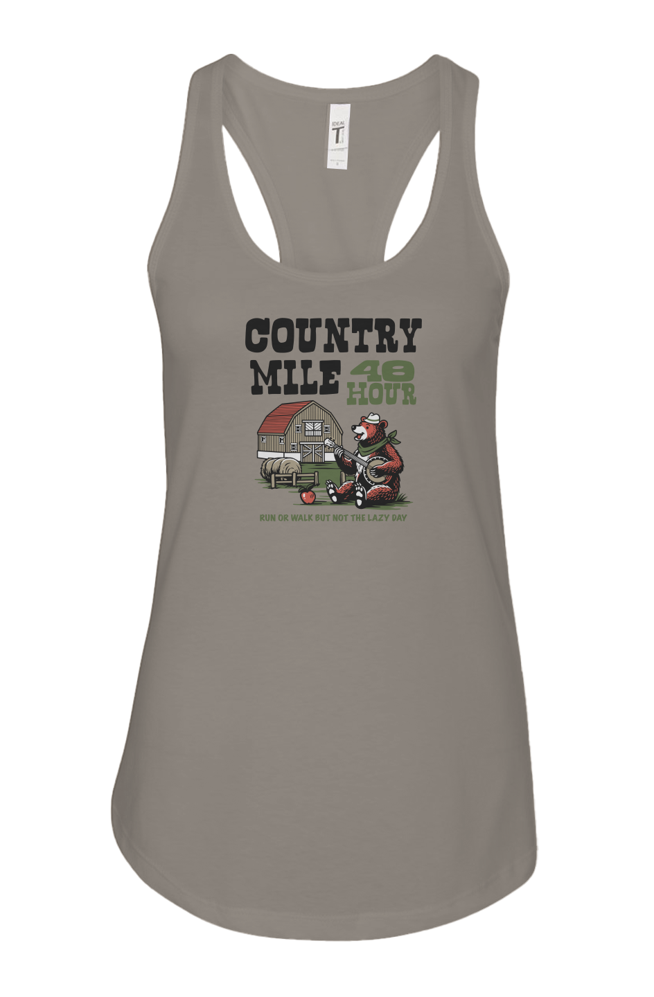 The Country Mile Ladies' Racerback Tank