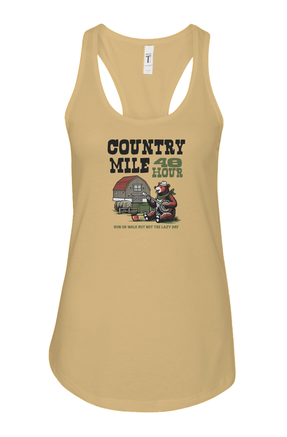 The Country Mile Ladies' Racerback Tank