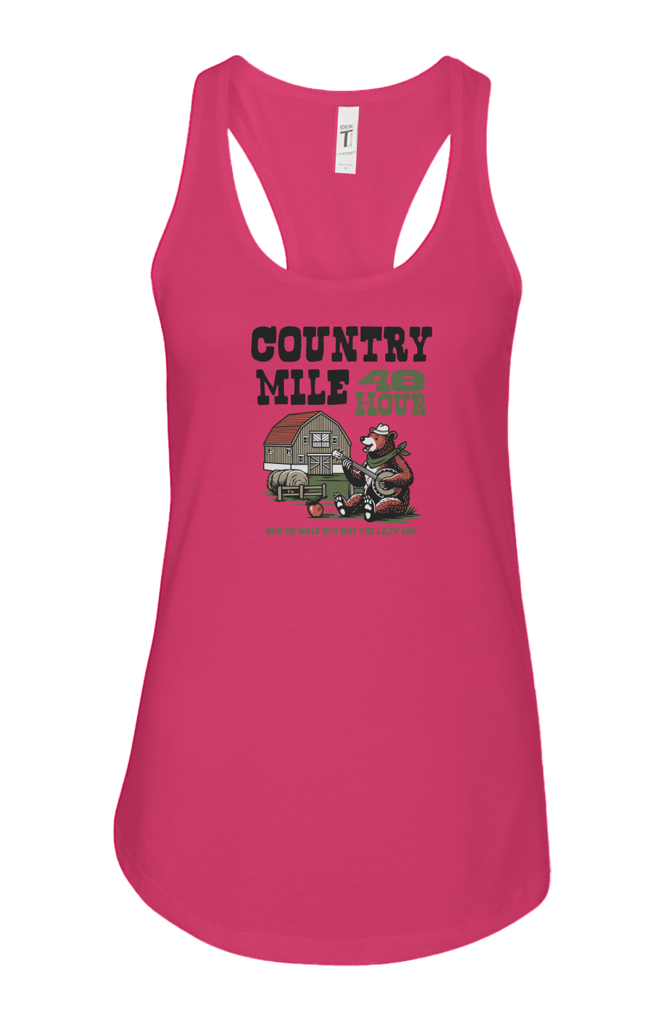 The Country Mile Ladies' Racerback Tank