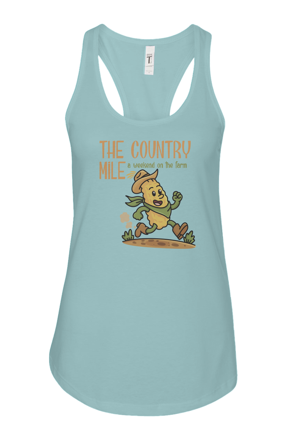 The Country Mile Ladies' Racerback Tank