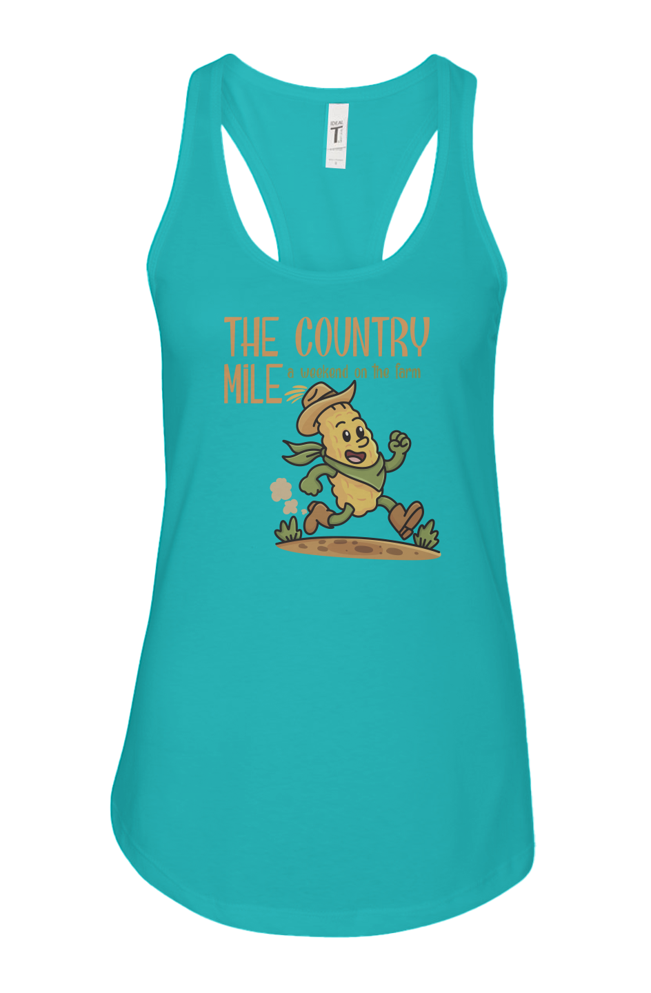 The Country Mile Ladies' Racerback Tank