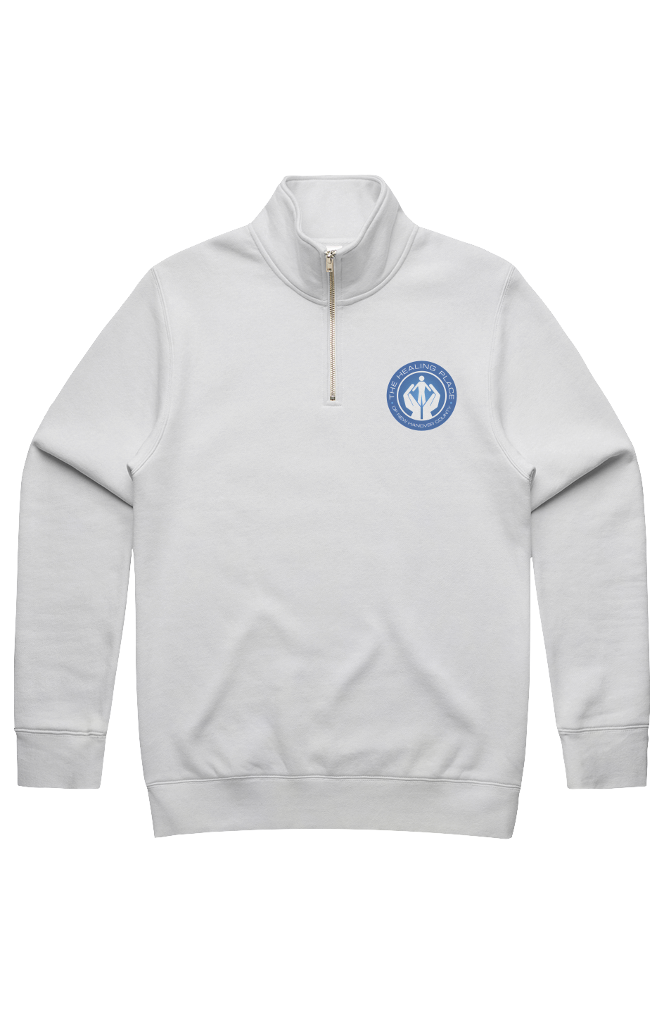 Men's Stencil Half Zip Pullover
