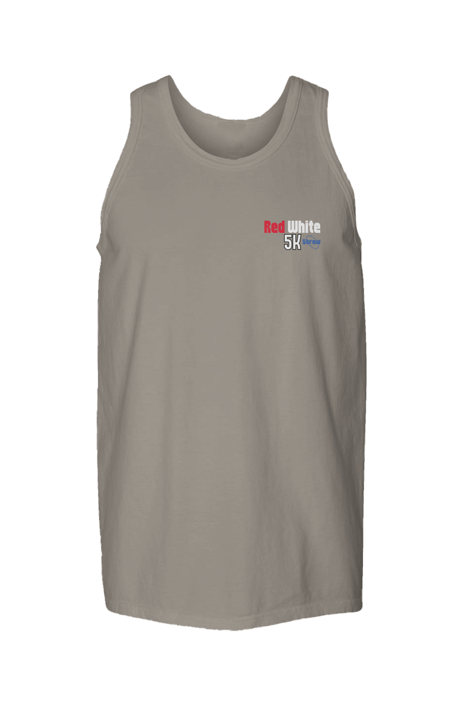 Red White & Brew 5K Garment Dyed Unisex Tank Top