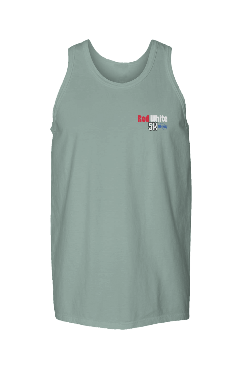 Red White & Brew 5K Garment Dyed Unisex Tank Top