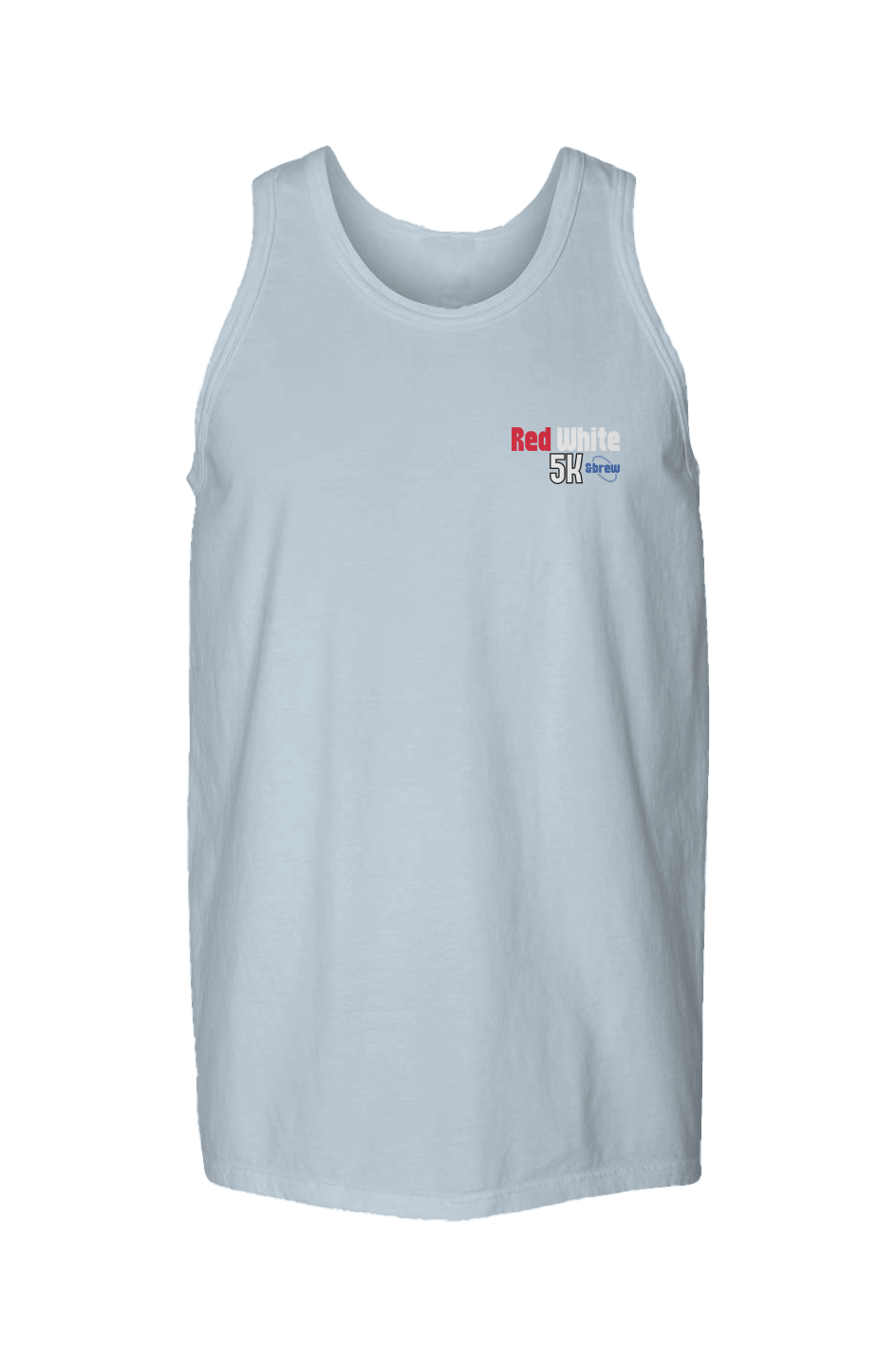 Red White & Brew 5K Garment Dyed Unisex Tank Top