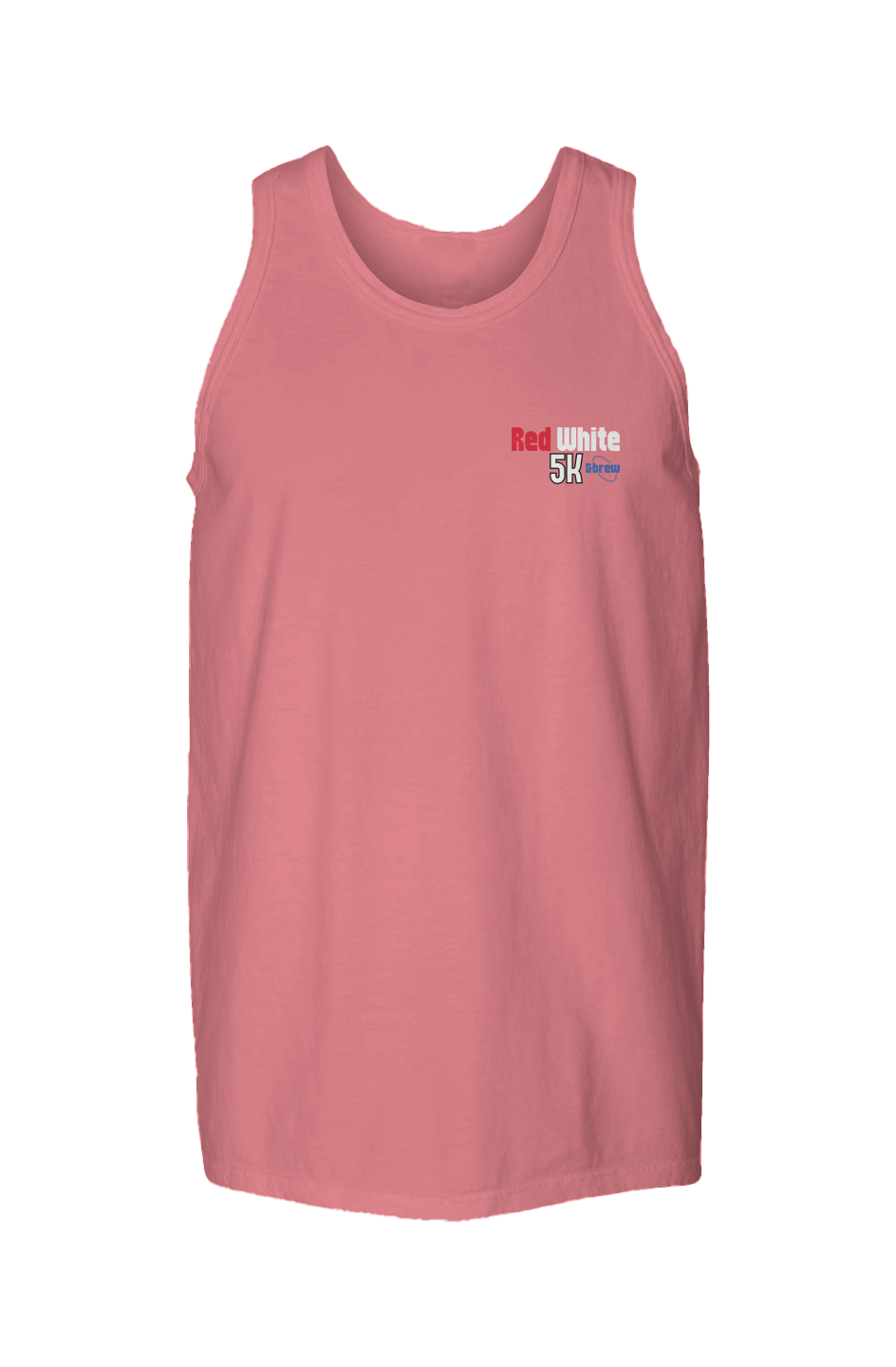 Red White & Brew 5K Garment Dyed Unisex Tank Top