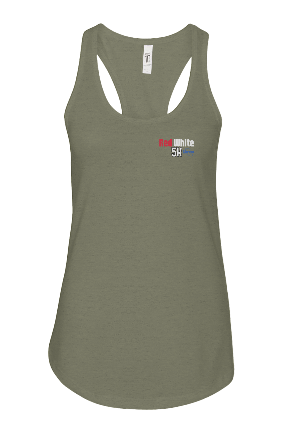 Red White & Brew 5K Ladies' Racerback Tank