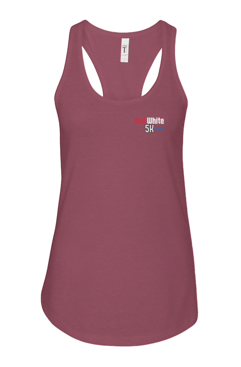 Red White & Brew 5K Ladies' Racerback Tank