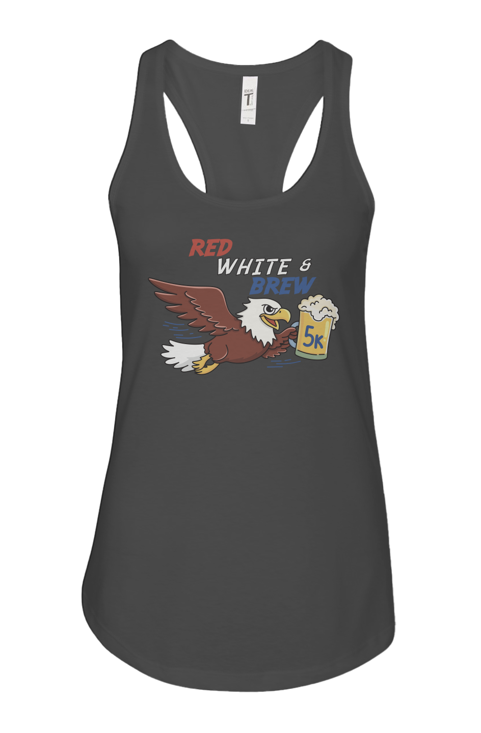 Red White & Brew 5K Ladies' Racerback Tank