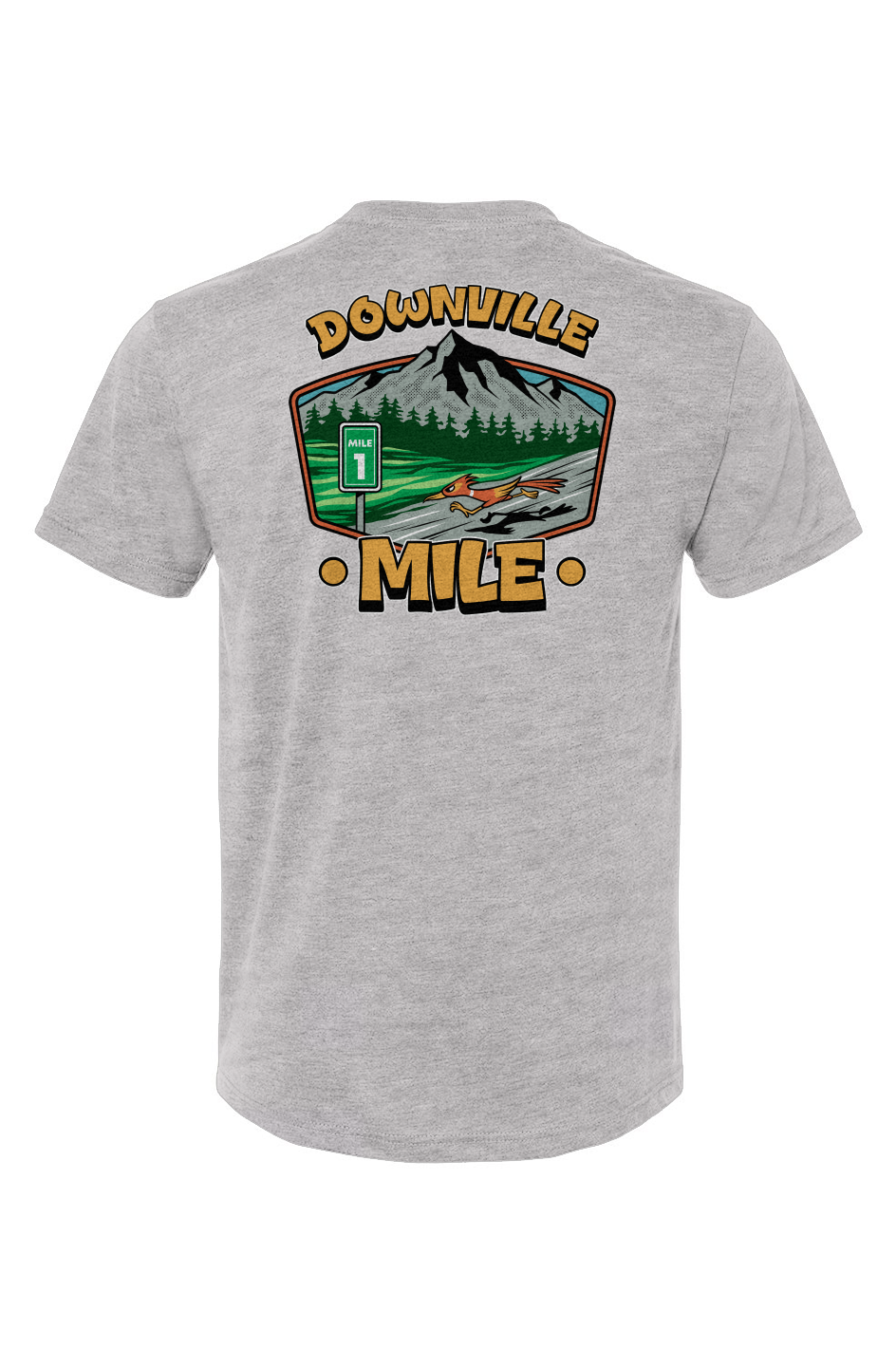 The Downville Mile Triblend Short Sleeve Crew