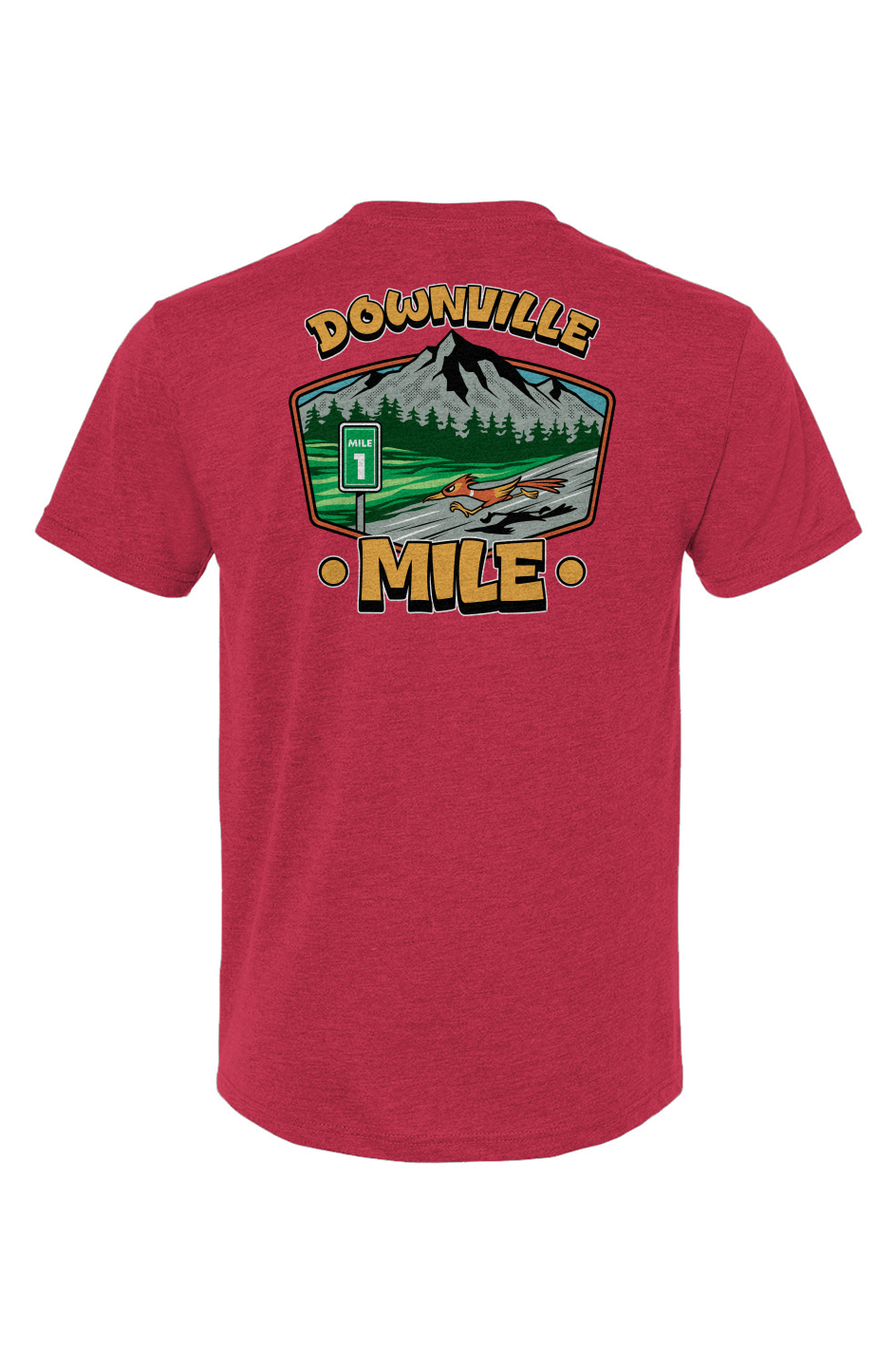 The Downville Mile Triblend Short Sleeve Crew