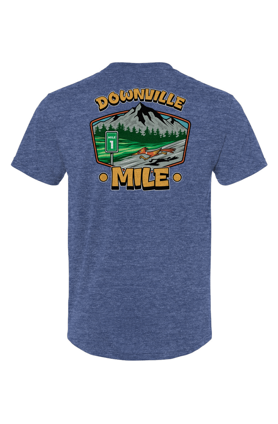 The Downville Mile Triblend Short Sleeve Crew