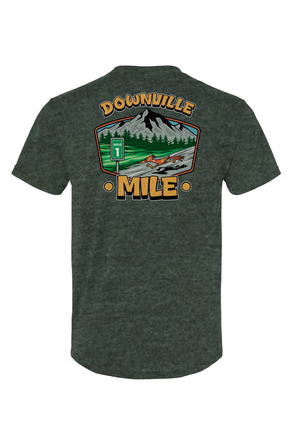 The Downville Mile Triblend Short Sleeve Crew