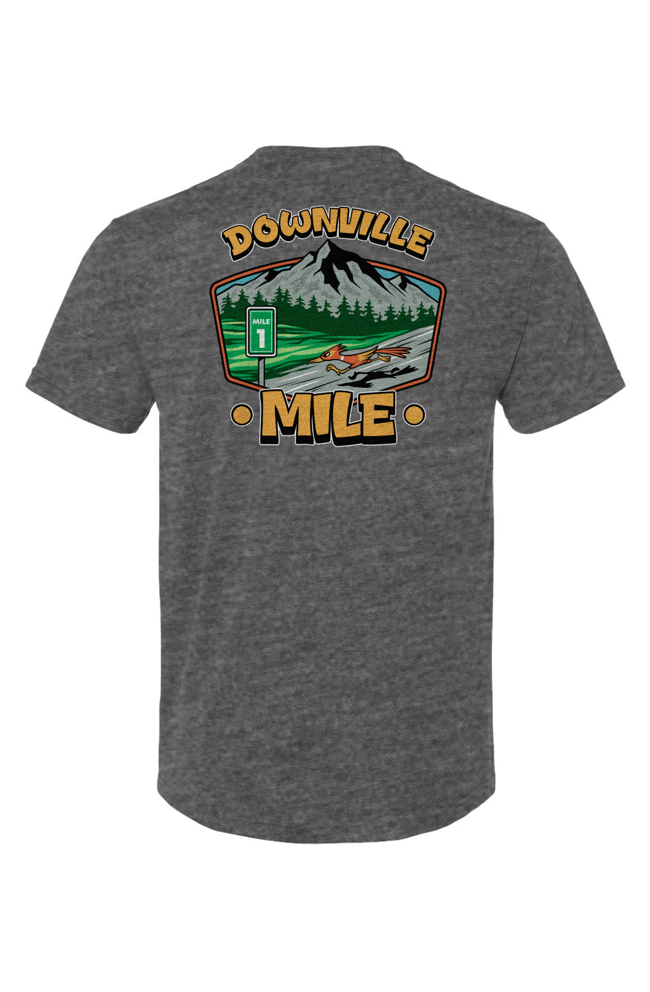 The Downville Mile Triblend Short Sleeve Crew