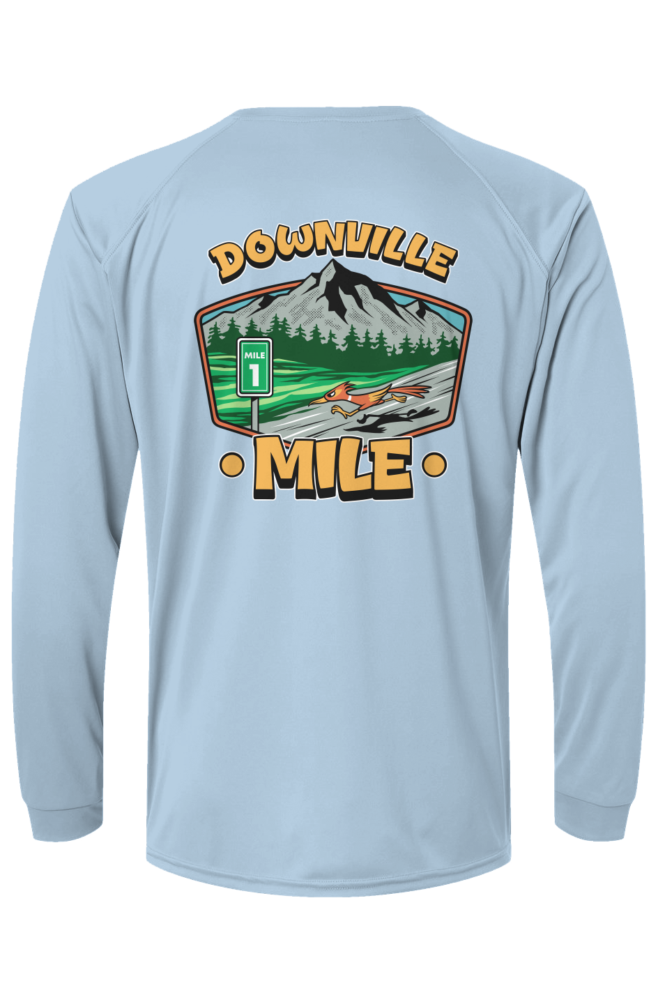 The Downville Mile Islander L/S Performance Tee w/ UPF 50+