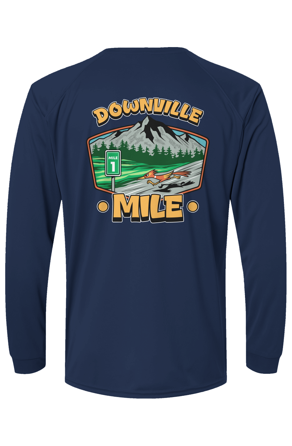 The Downville Mile Islander L/S Performance Tee w/ UPF 50+